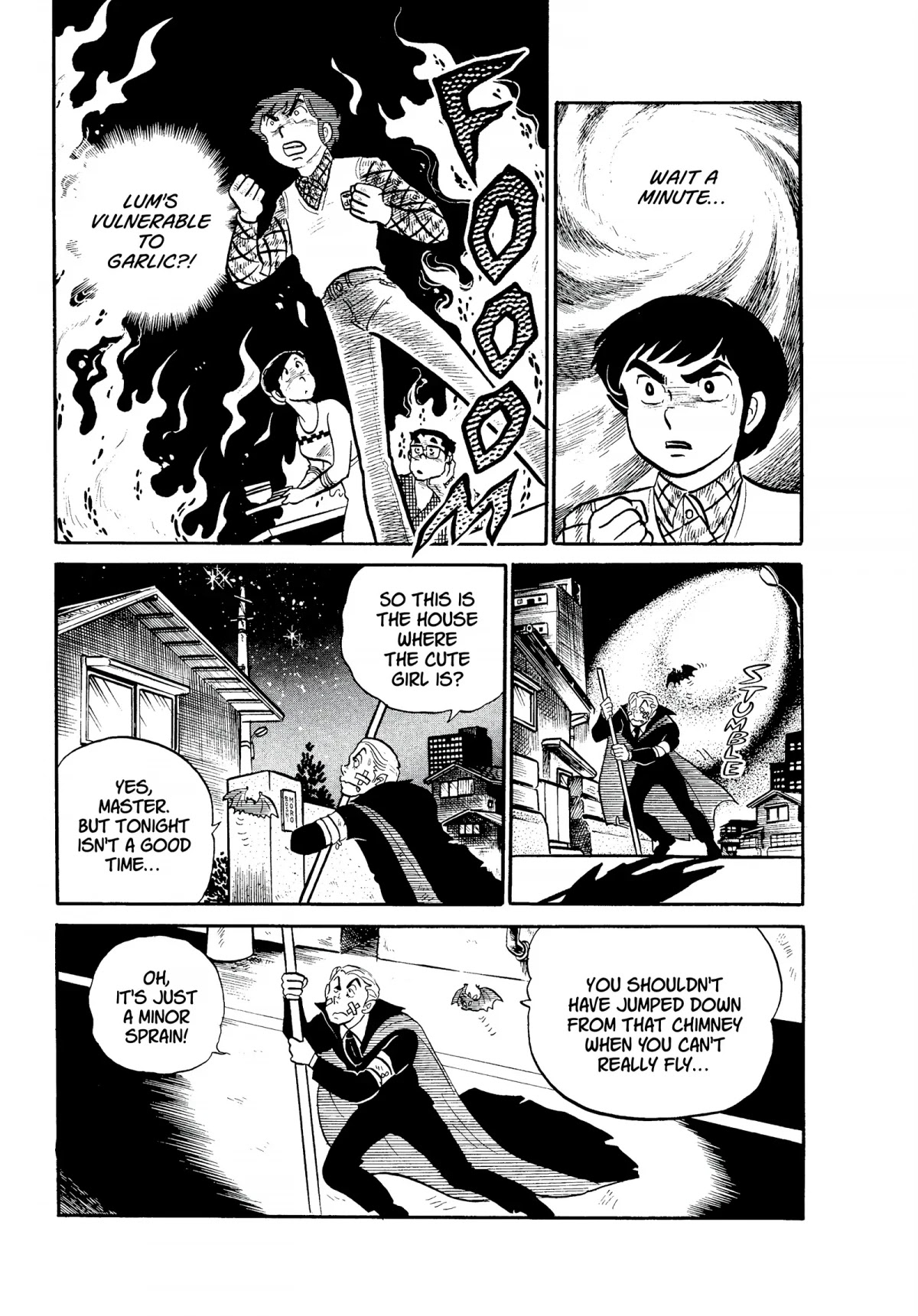 Urusei Yatsura Chapter 101 page 7 - Chapter 101: A Different Dracula
