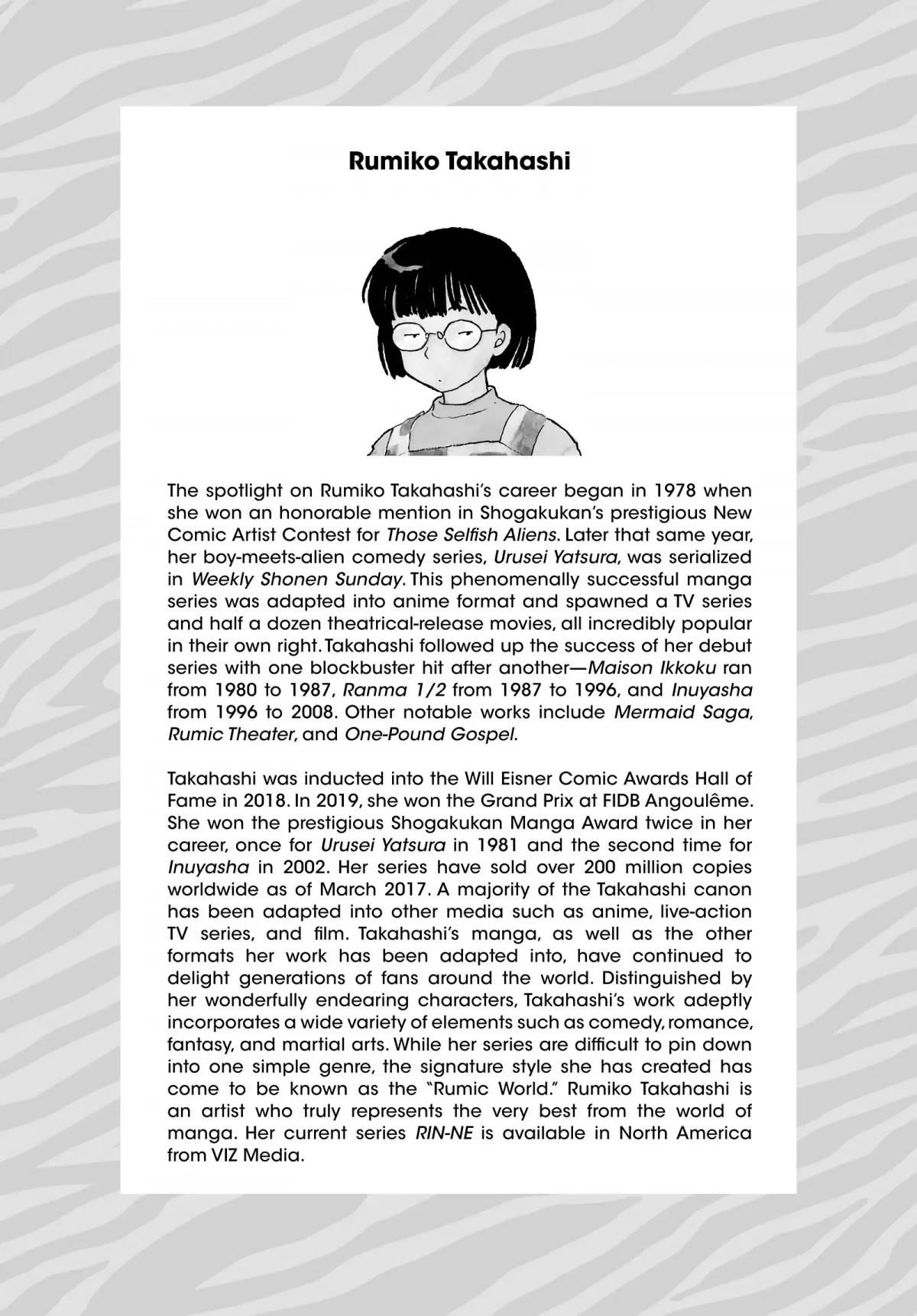 Urusei Yatsura Chapter 102.5 page 7 - Chapter 102.5: Urusei Yatsura Data File 10