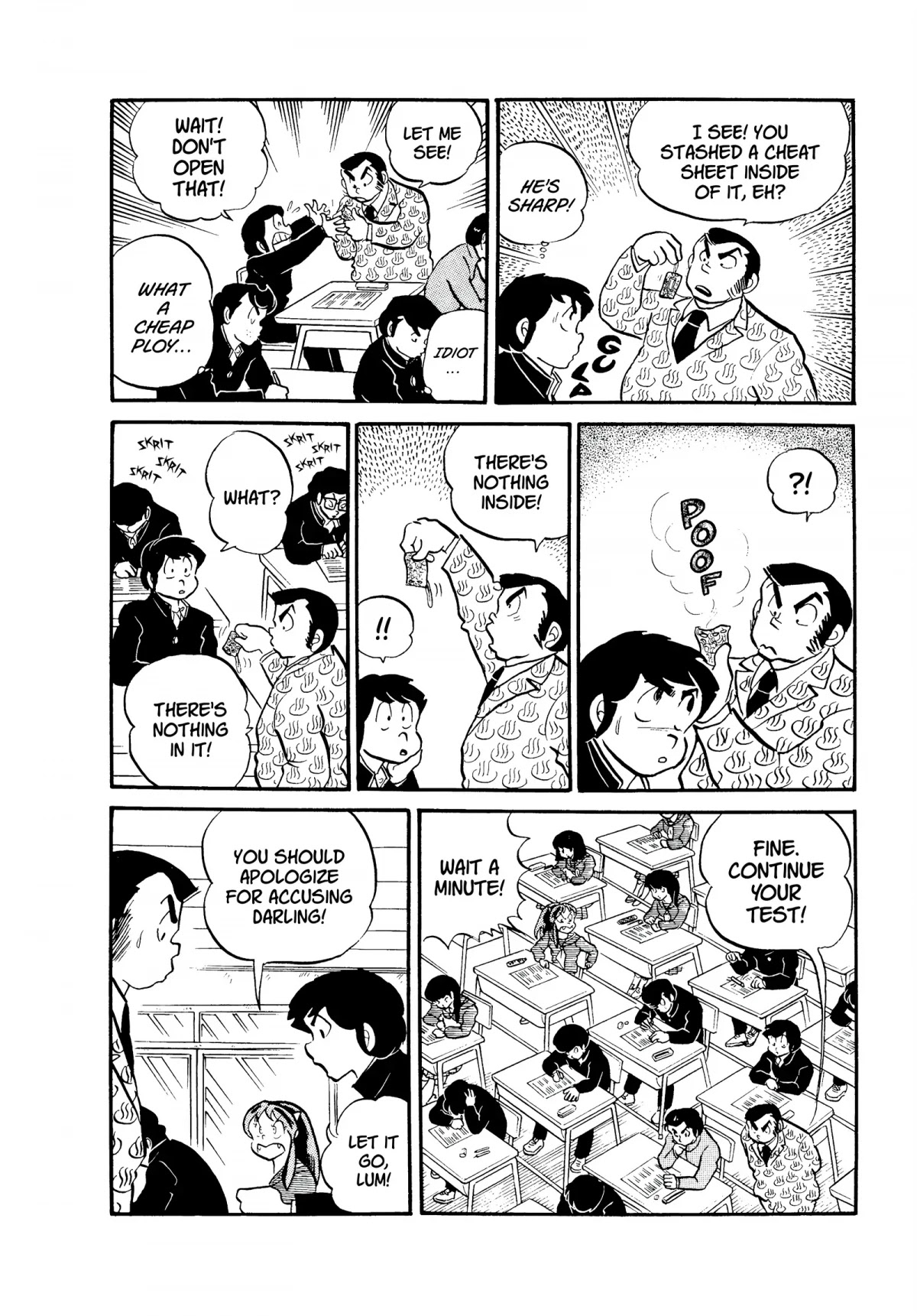 Urusei Yatsura Chapter 104 page 6 - Chapter 104: Urgent Prayers!
