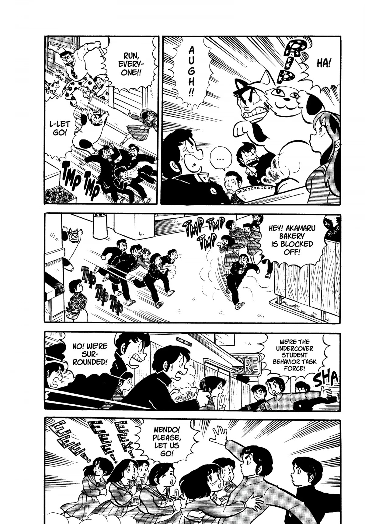 Urusei Yatsura Chapter 106 page 8 - Chapter 106: The Great Off-Campus Snack Battle