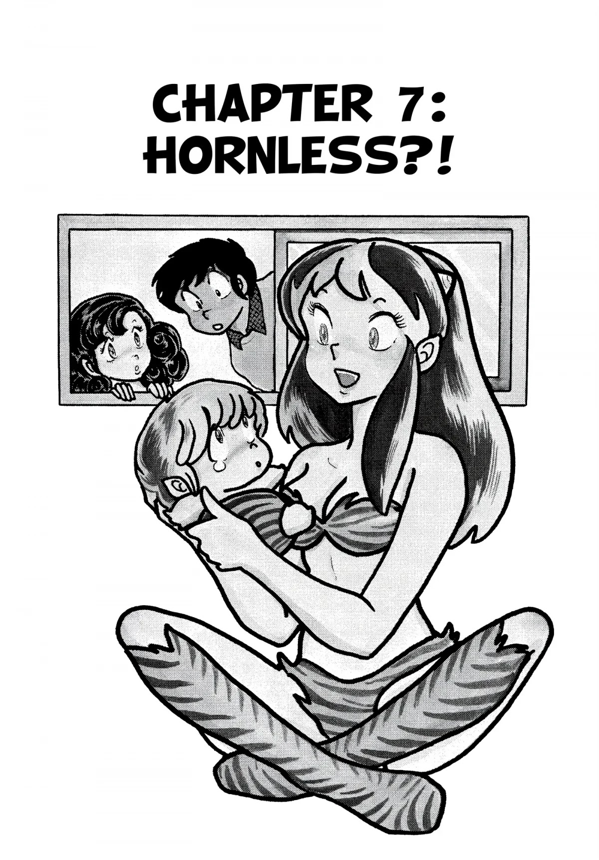 Urusei Yatsura Chapter 109 page 1 - Chapter 109: Hornless?!