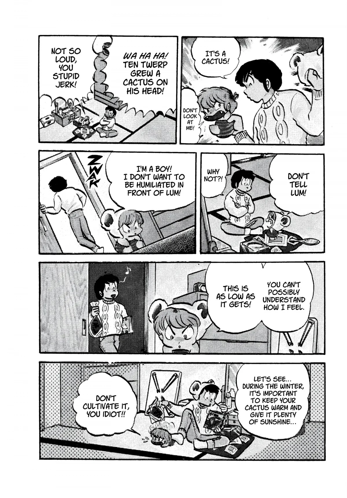 Urusei Yatsura Chapter 109 page 14 - Chapter 109: Hornless?!