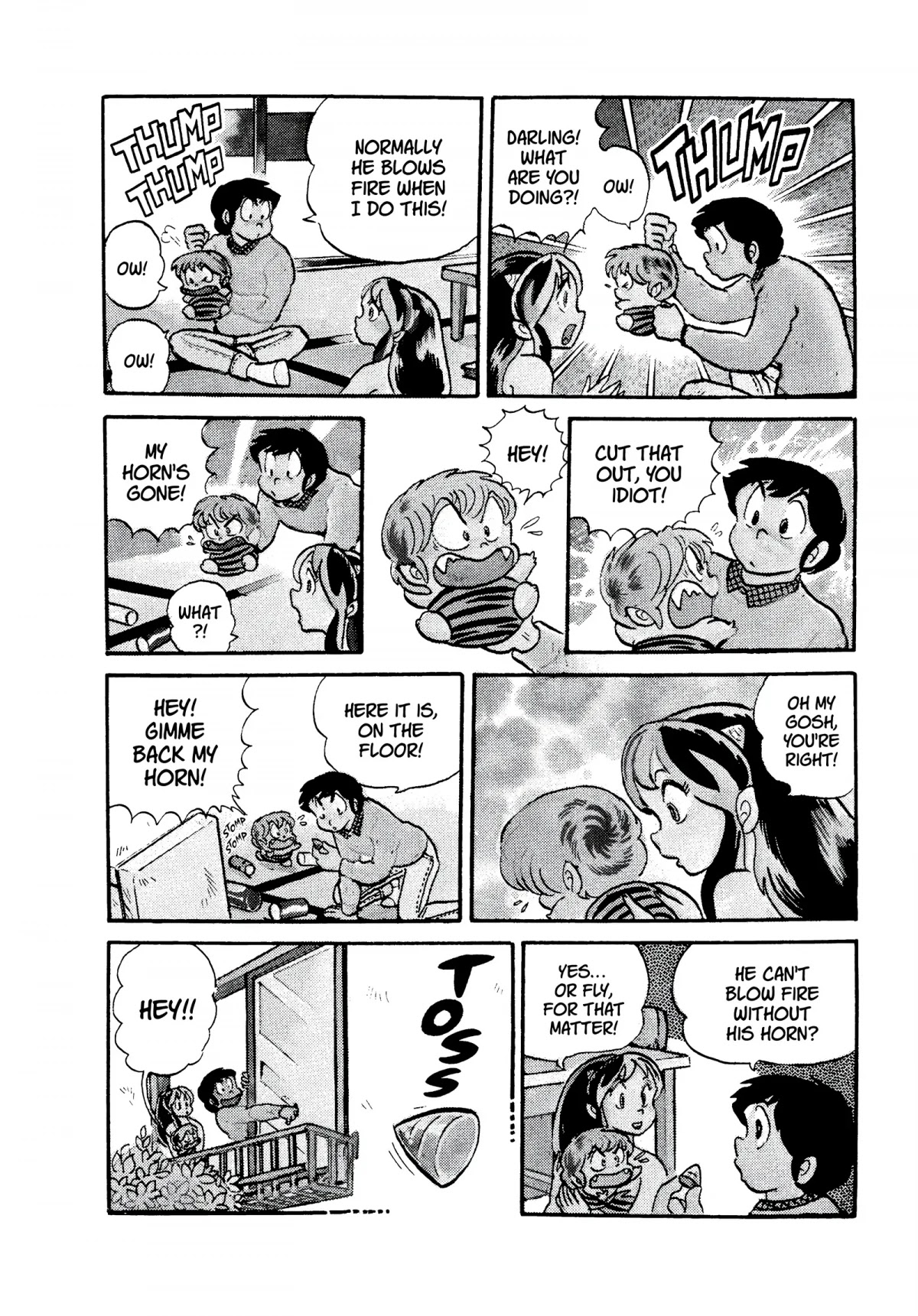 Urusei Yatsura Chapter 109 page 4 - Chapter 109: Hornless?!
