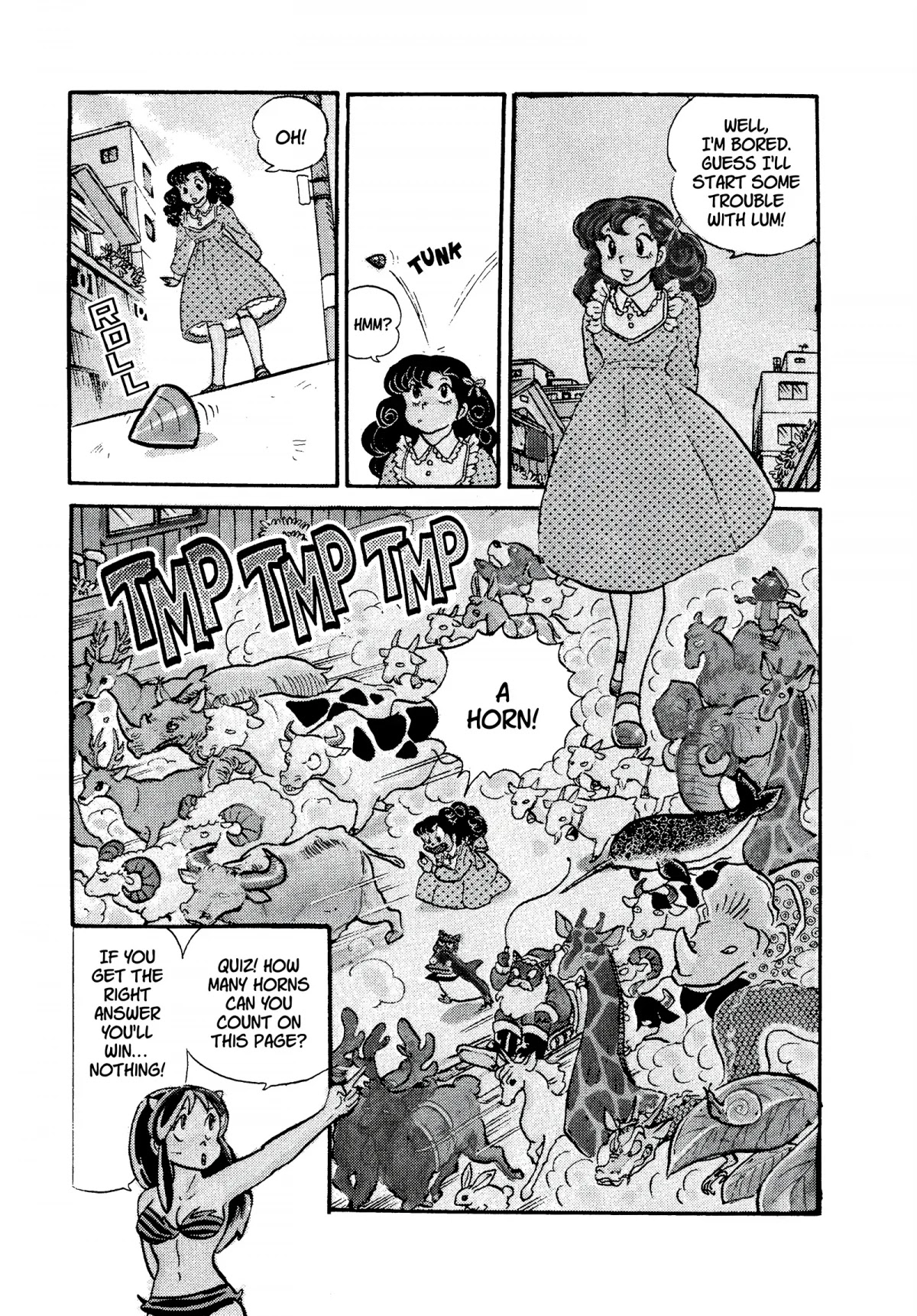 Urusei Yatsura Chapter 109 page 5 - Chapter 109: Hornless?!