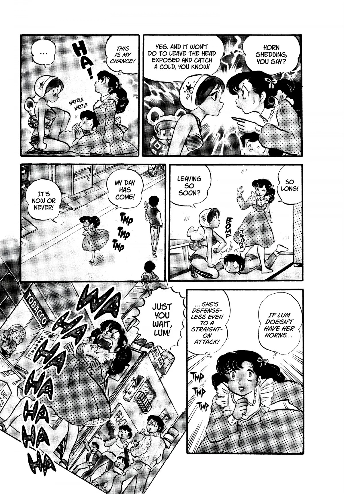 Urusei Yatsura Chapter 109 page 9 - Chapter 109: Hornless?!