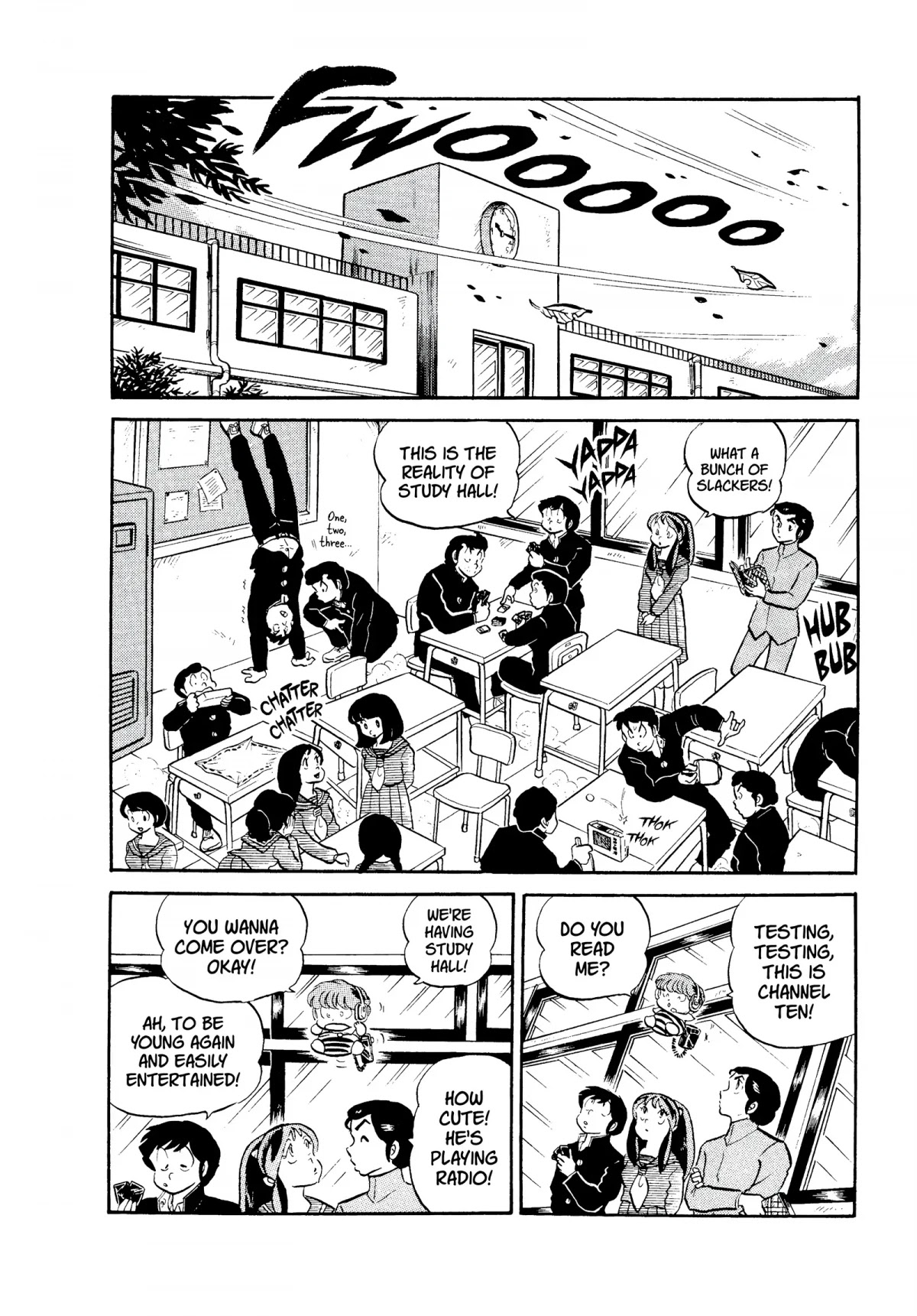 Urusei Yatsura Chapter 110 page 2 - Chapter 110: Studying Mayhem