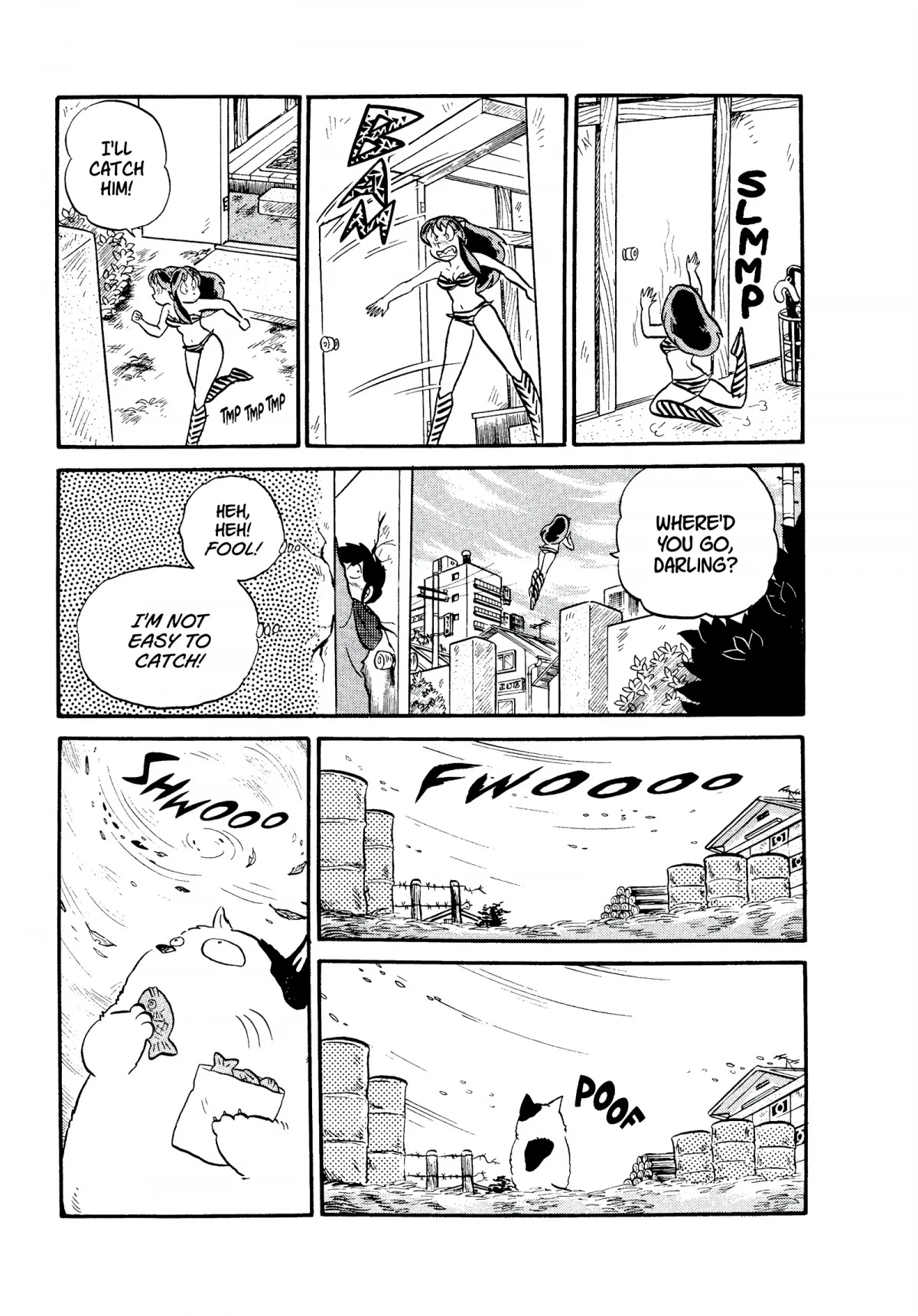 Urusei Yatsura Chapter 111 page 3 - Chapter 111: There’s a Cat on the Stairs!