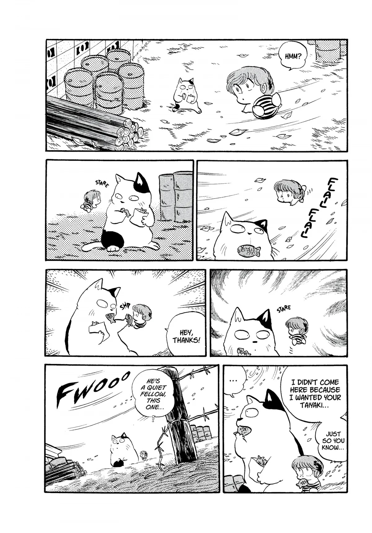 Urusei Yatsura Chapter 111 page 4 - Chapter 111: There’s a Cat on the Stairs!