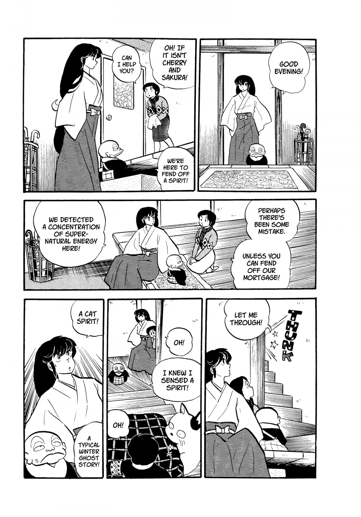 Urusei Yatsura Chapter 111 page 9 - Chapter 111: There’s a Cat on the Stairs!