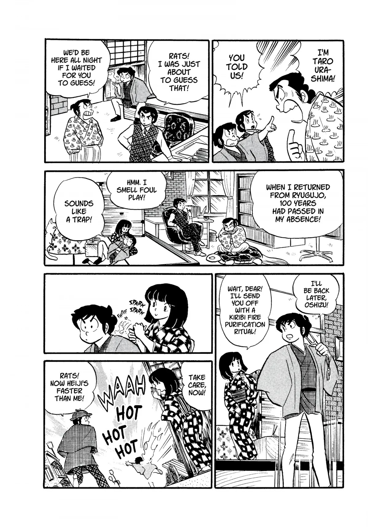 Urusei Yatsura Chapter 113 page 8 - Chapter 113: Forget-The-Year Party!