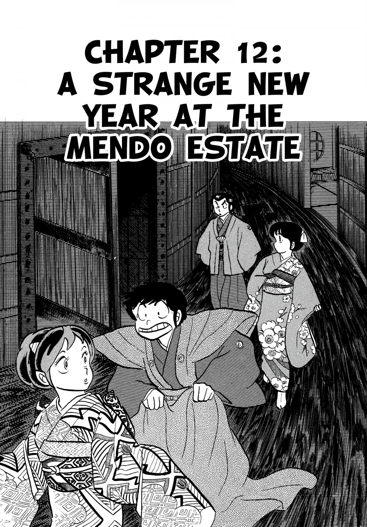 Urusei Yatsura Chapter 114 page 1 - Chapter 114: A Strange New Year at the Mendo Estate