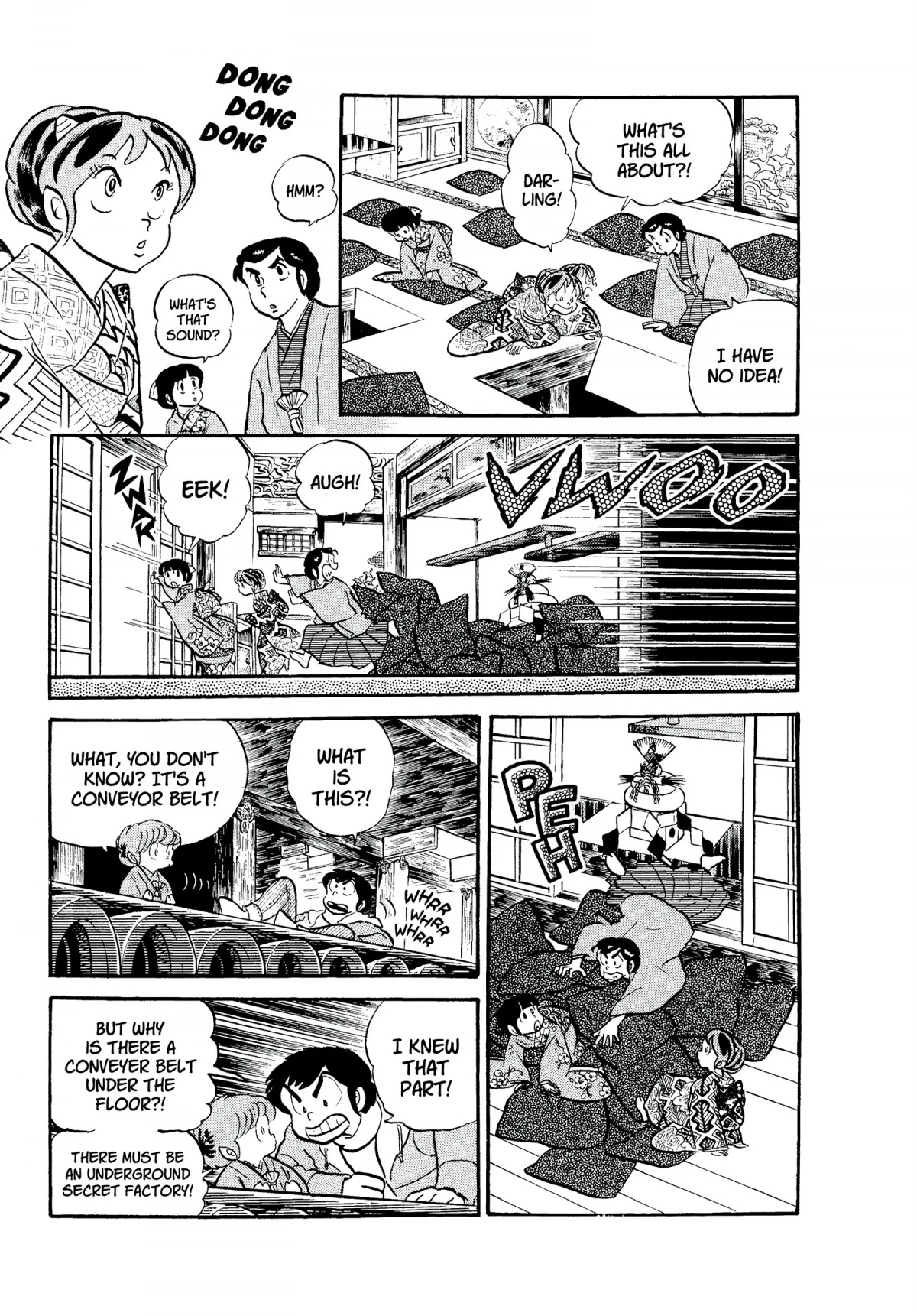 Urusei Yatsura Chapter 114 page 5 - Chapter 114: A Strange New Year at the Mendo Estate