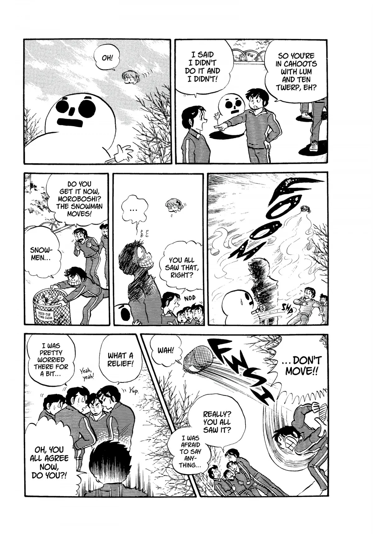 Urusei Yatsura Chapter 115 page 11 - Chapter 115: Tales of a Wondering Snowman