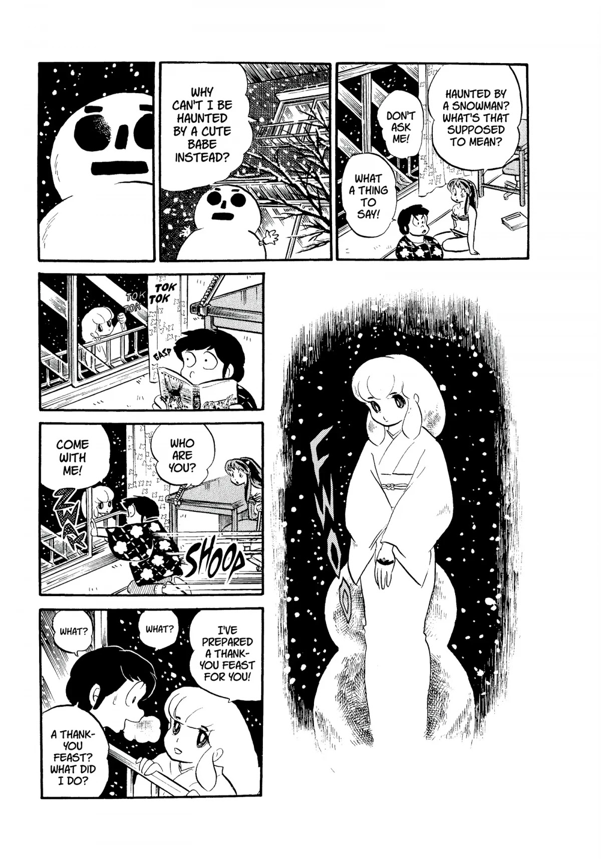 Urusei Yatsura Chapter 115 page 13 - Chapter 115: Tales of a Wondering Snowman