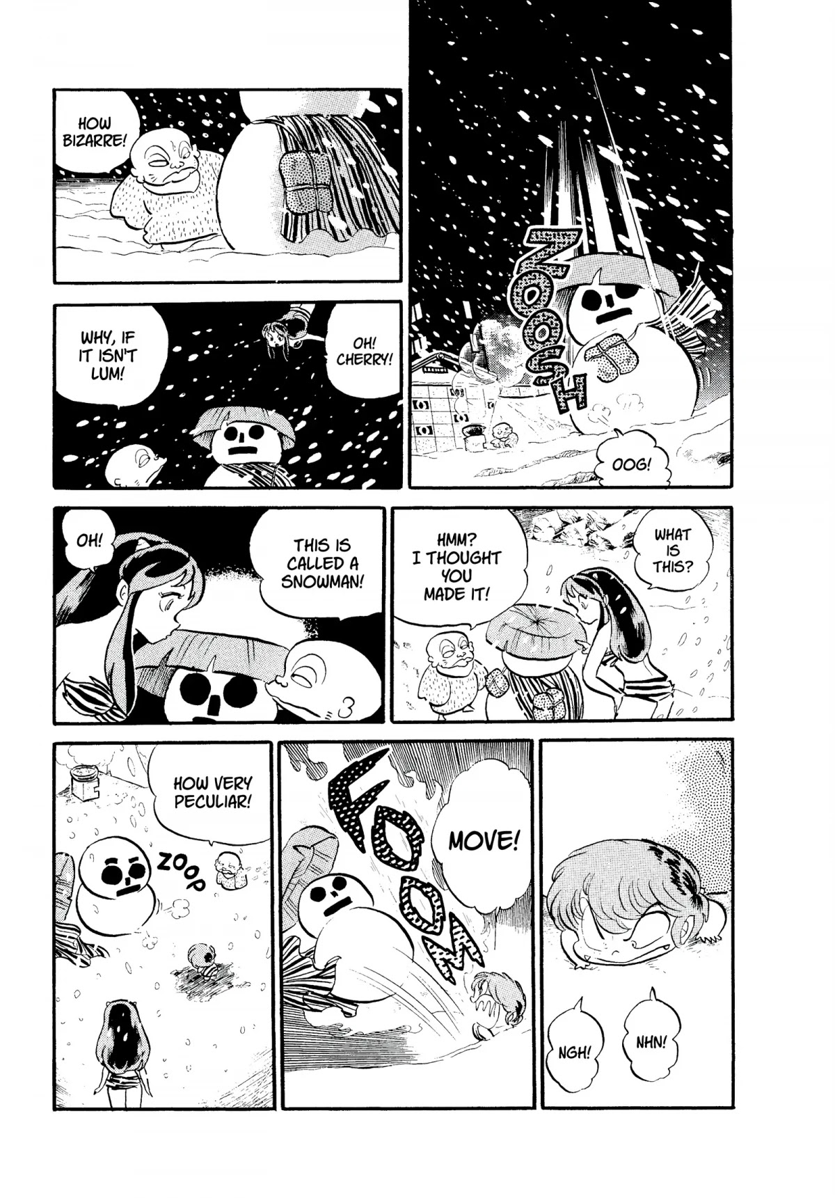 Urusei Yatsura Chapter 115 page 3 - Chapter 115: Tales of a Wondering Snowman