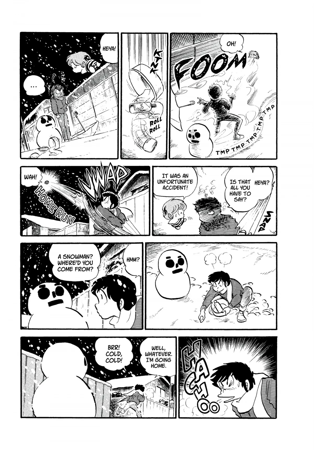 Urusei Yatsura Chapter 115 page 5 - Chapter 115: Tales of a Wondering Snowman