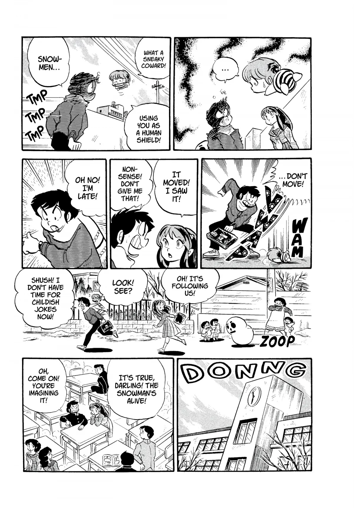 Urusei Yatsura Chapter 115 page 7 - Chapter 115: Tales of a Wondering Snowman