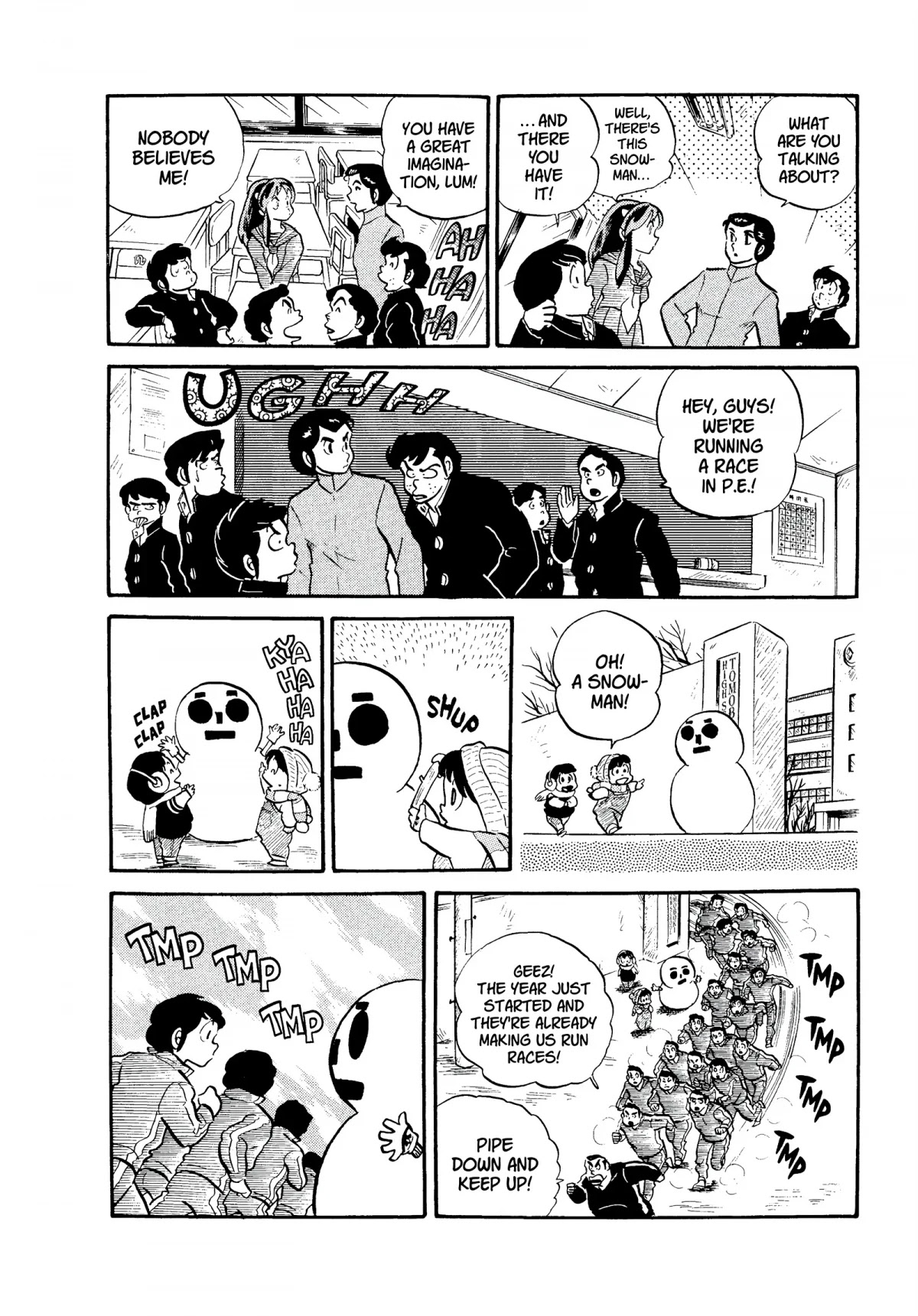 Urusei Yatsura Chapter 115 page 8 - Chapter 115: Tales of a Wondering Snowman