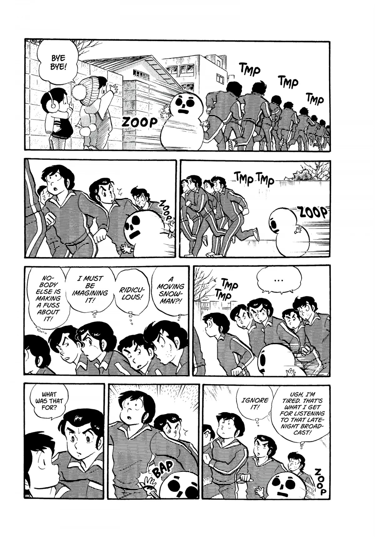 Urusei Yatsura Chapter 115 page 9 - Chapter 115: Tales of a Wondering Snowman