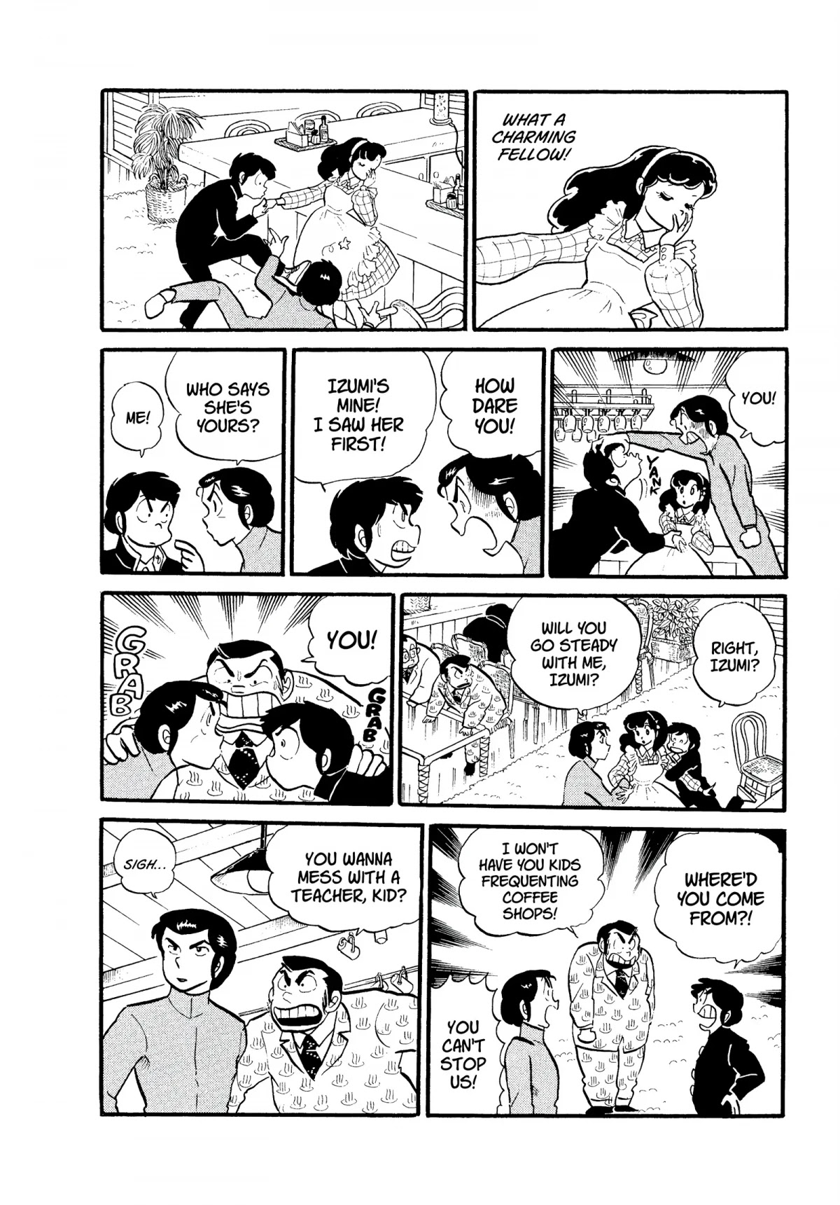 Urusei Yatsura Chapter 116 page 10 - Chapter 116: The Coffee Shop Ban
