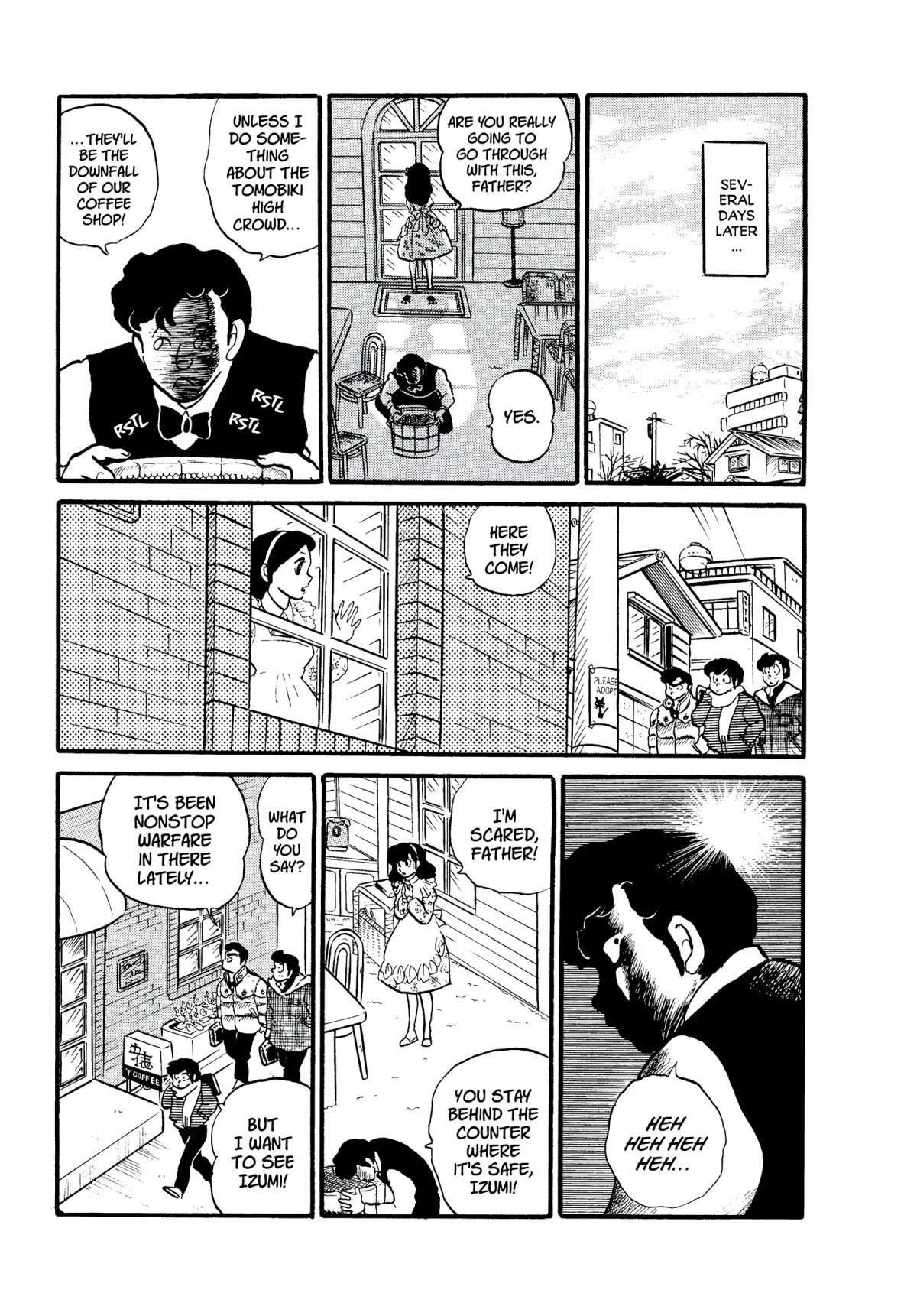 Urusei Yatsura Chapter 116 page 15 - Chapter 116: The Coffee Shop Ban