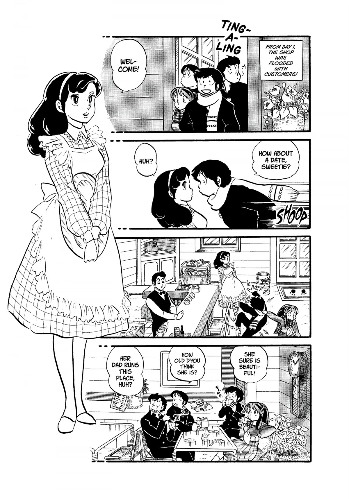 Urusei Yatsura Chapter 116 page 3 - Chapter 116: The Coffee Shop Ban