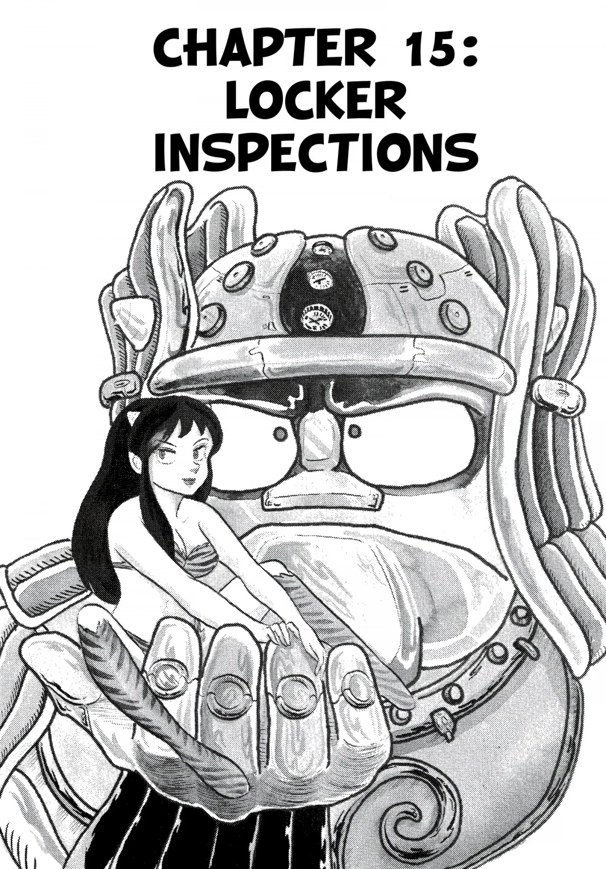 Urusei Yatsura Chapter 117 page 1 - Chapter 117: Locker Inspections