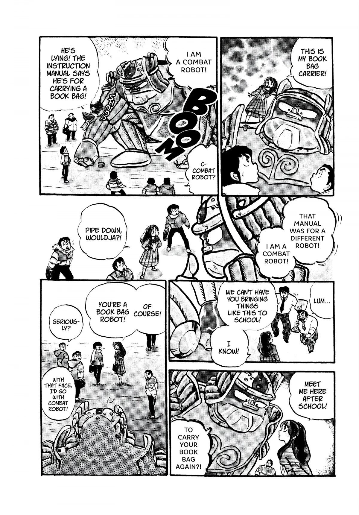 Urusei Yatsura Chapter 117 page 4 - Chapter 117: Locker Inspections