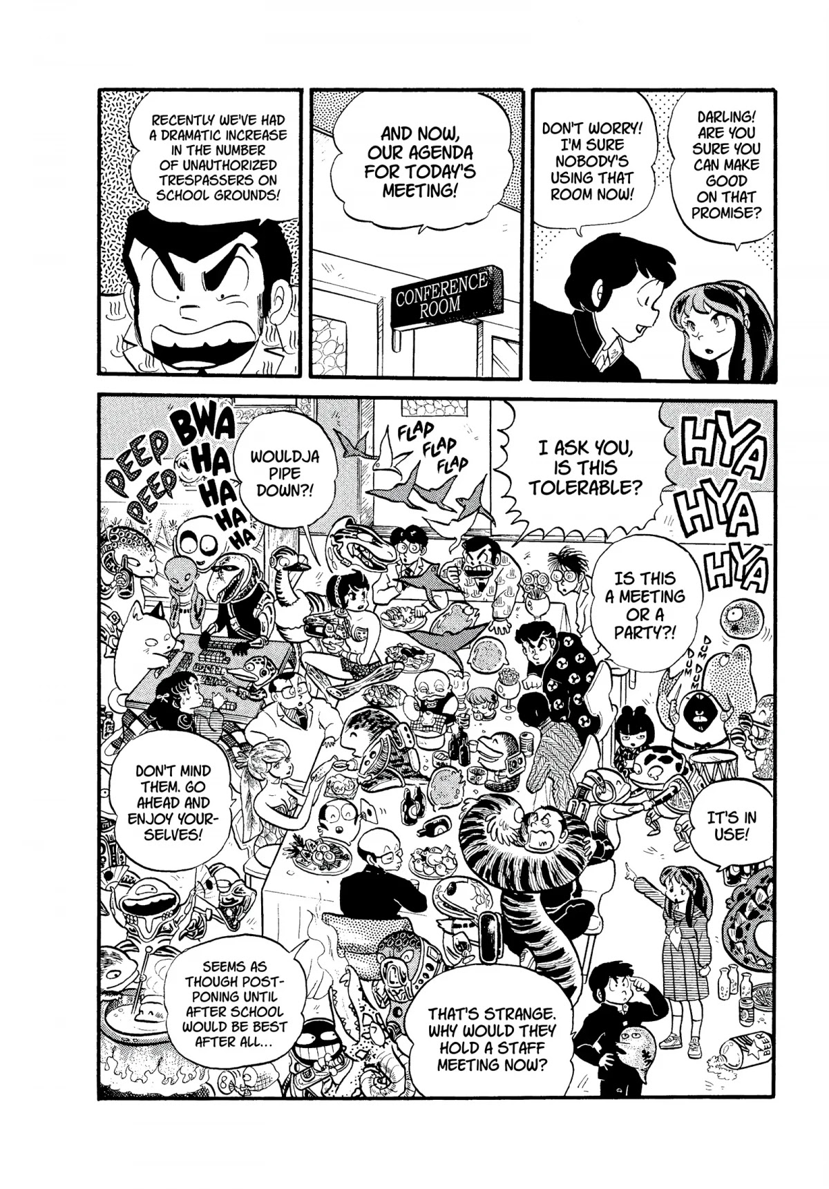 Urusei Yatsura Chapter 118 page 16 - Chapter 118: Alien Invasion
