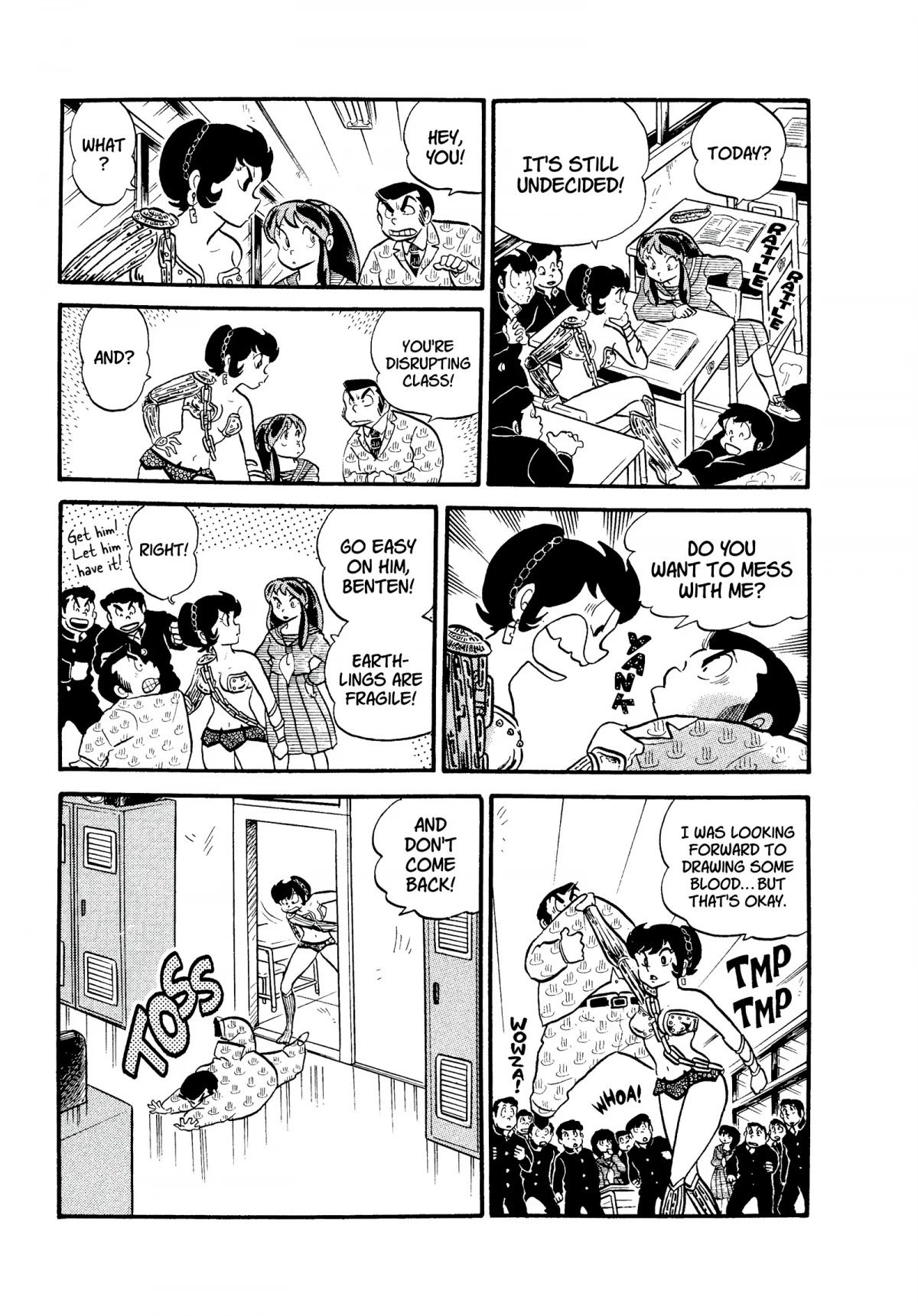 Urusei Yatsura Chapter 118 page 7 - Chapter 118: Alien Invasion