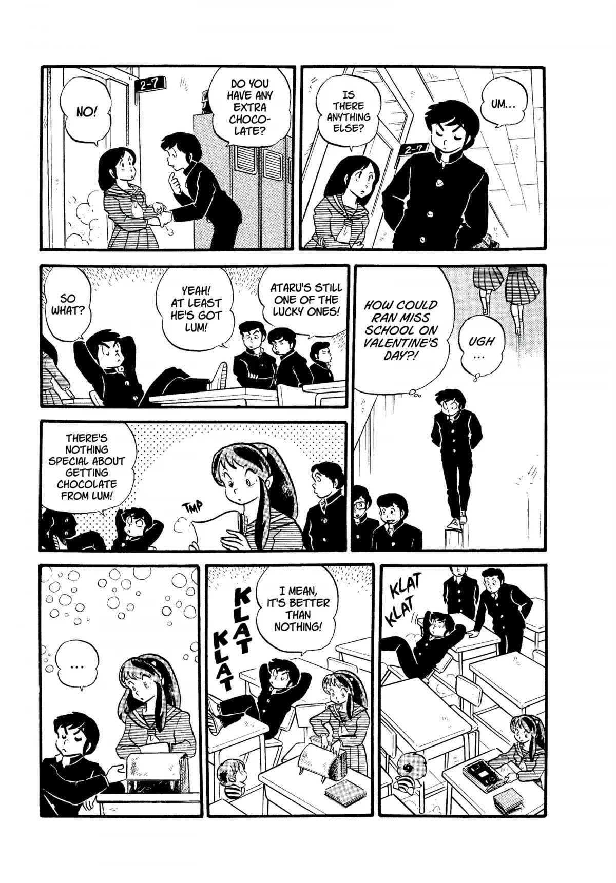 Urusei Yatsura Chapter 119 page 7 - Chapter 119: Valentine’s Disillusion