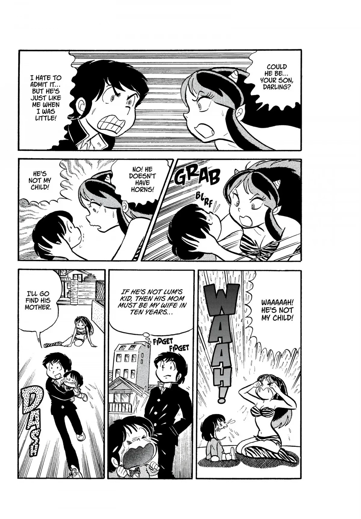 Urusei Yatsura Chapter 12 page 17 - Chapter 12: Intention