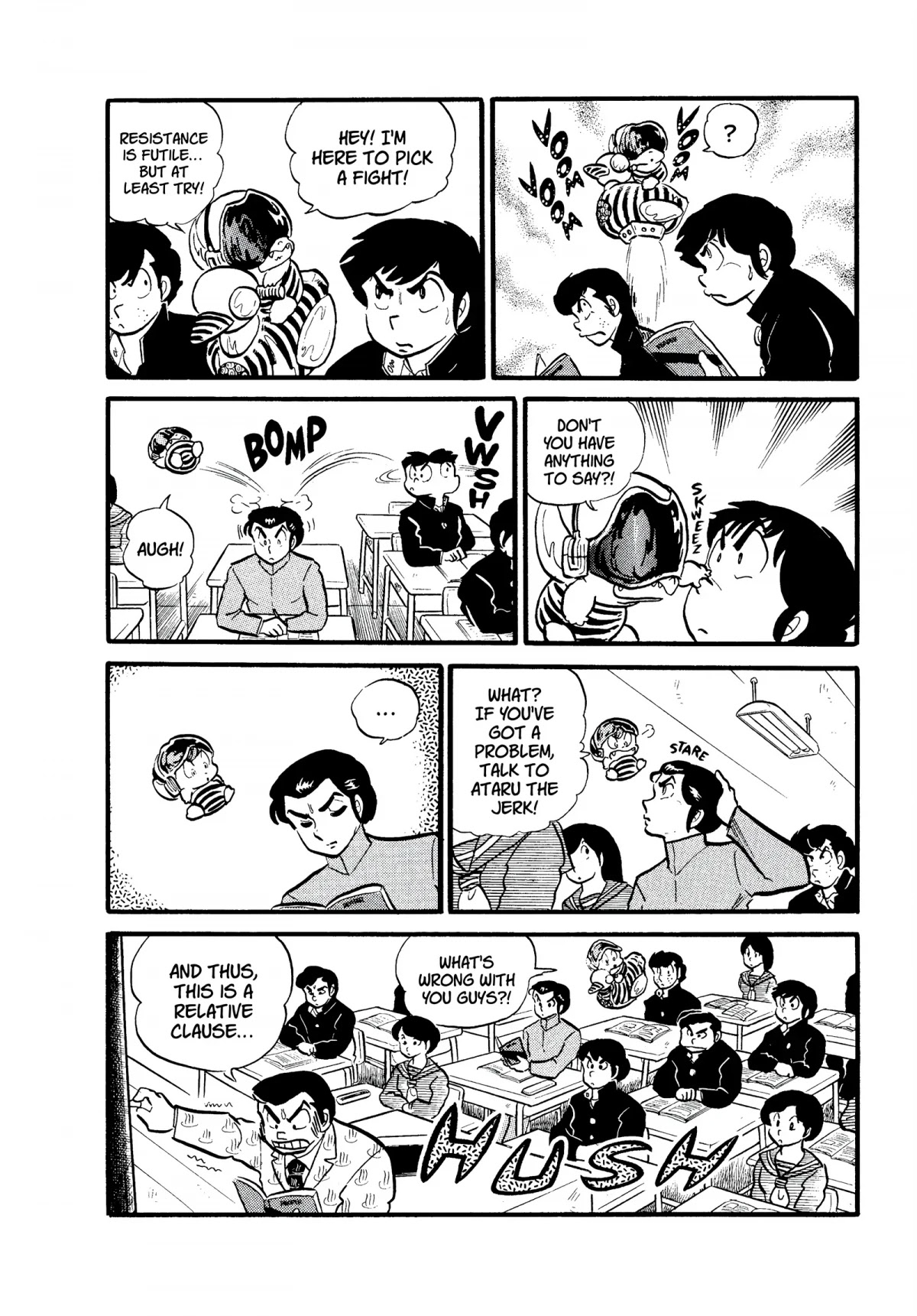 Urusei Yatsura Chapter 120 page 10 - Chapter 120: Deadly Peril in the Classroom