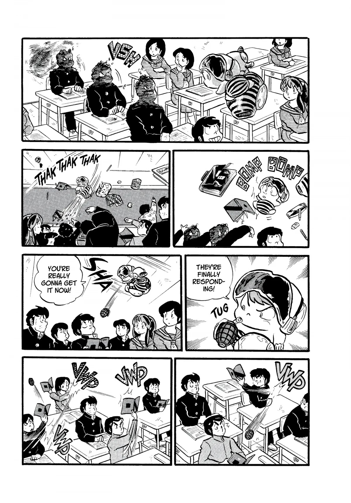 Urusei Yatsura Chapter 120 page 13 - Chapter 120: Deadly Peril in the Classroom