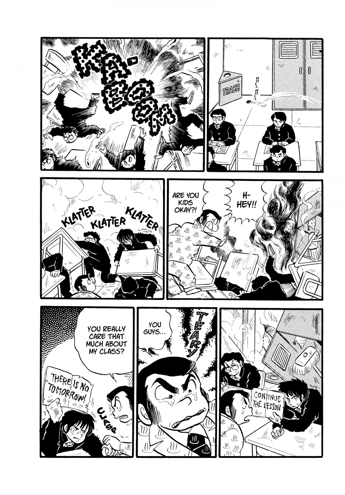 Urusei Yatsura Chapter 120 page 14 - Chapter 120: Deadly Peril in the Classroom