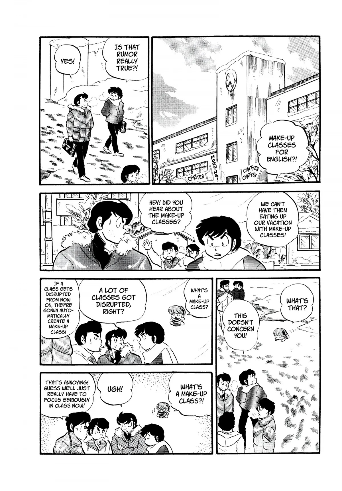 Urusei Yatsura Chapter 120 page 2 - Chapter 120: Deadly Peril in the Classroom