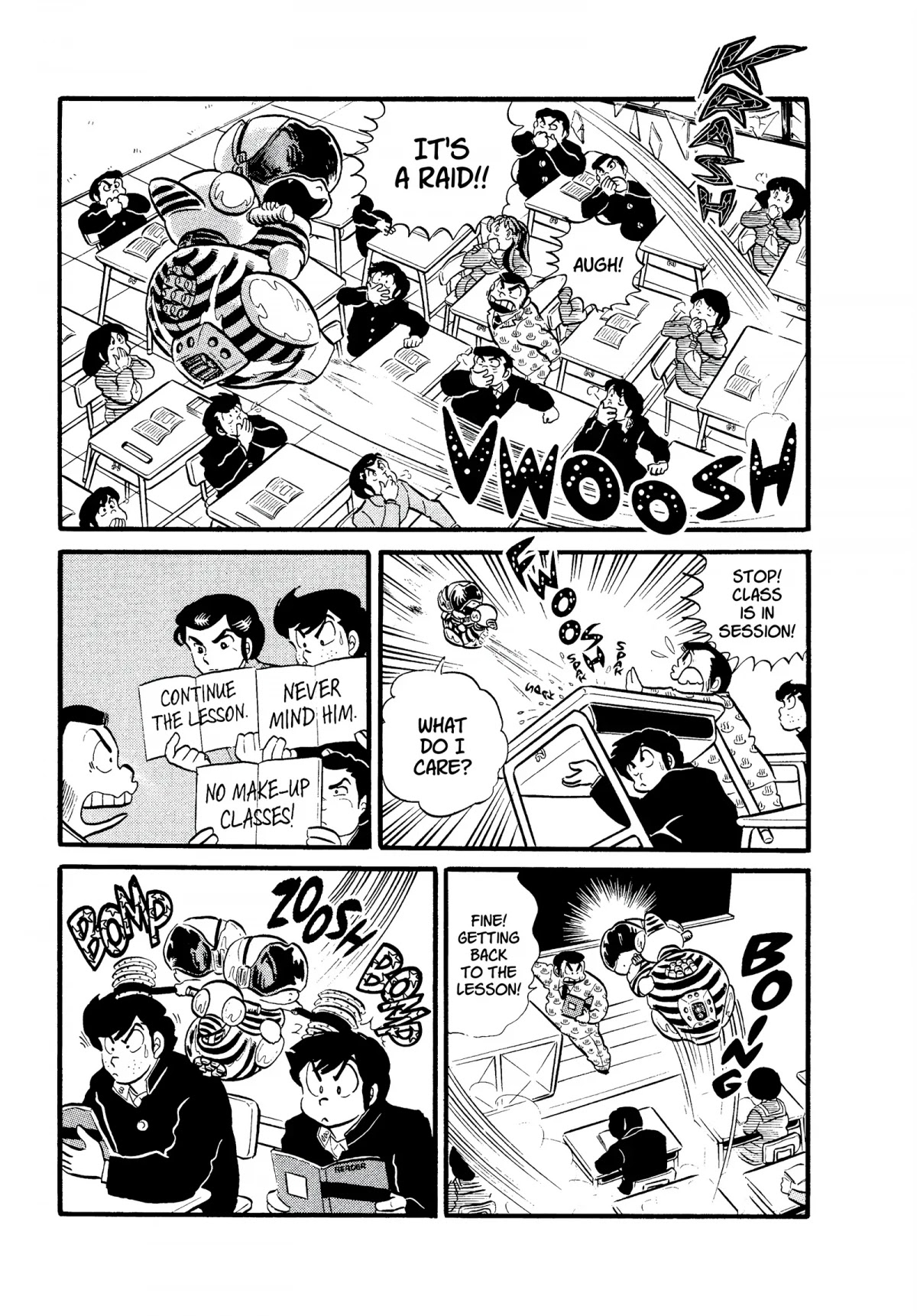 Urusei Yatsura Chapter 120 page 9 - Chapter 120: Deadly Peril in the Classroom