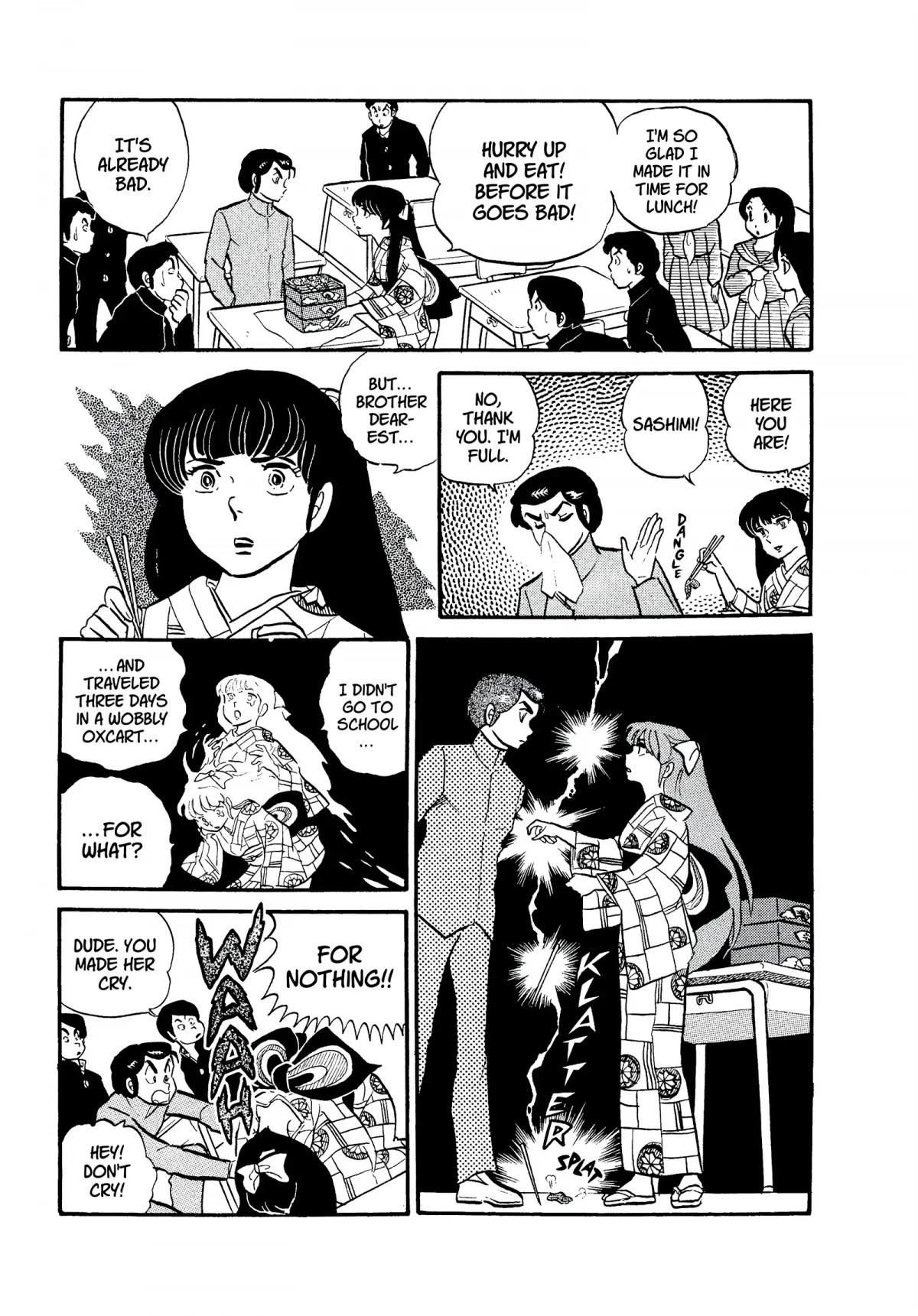 Urusei Yatsura Chapter 121 page 11 - Chapter 121: Mendo Siblings! Part 1