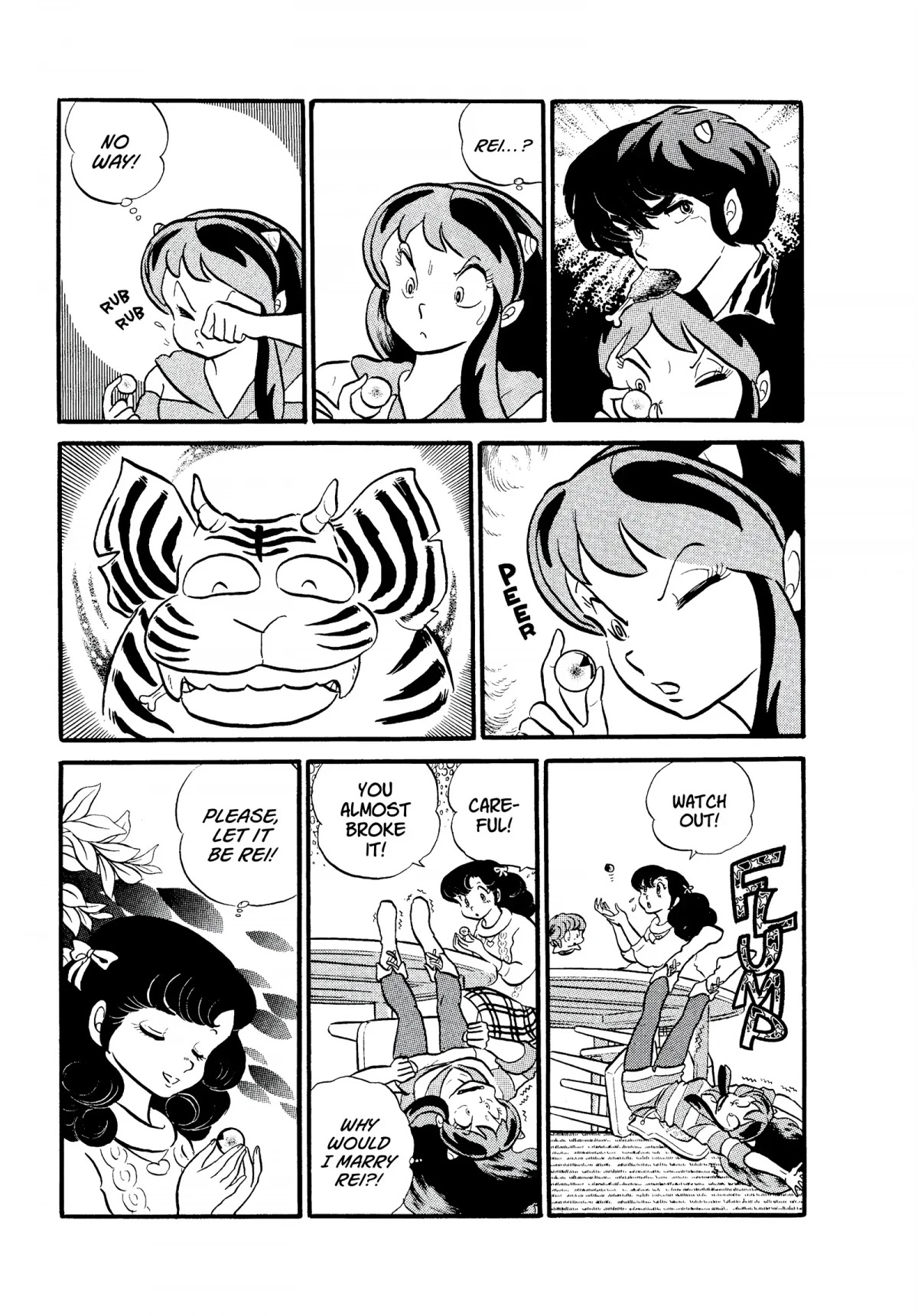 Urusei Yatsura Chapter 124 page 6 - Chapter 124: A Gift From Ten