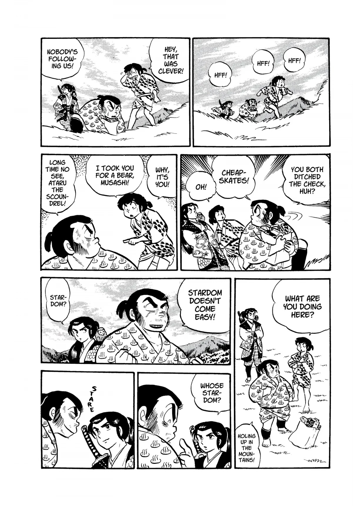 Urusei Yatsura Chapter 125 page 14 - Chapter 125: Super Musashi, Sprint to the Heavens!