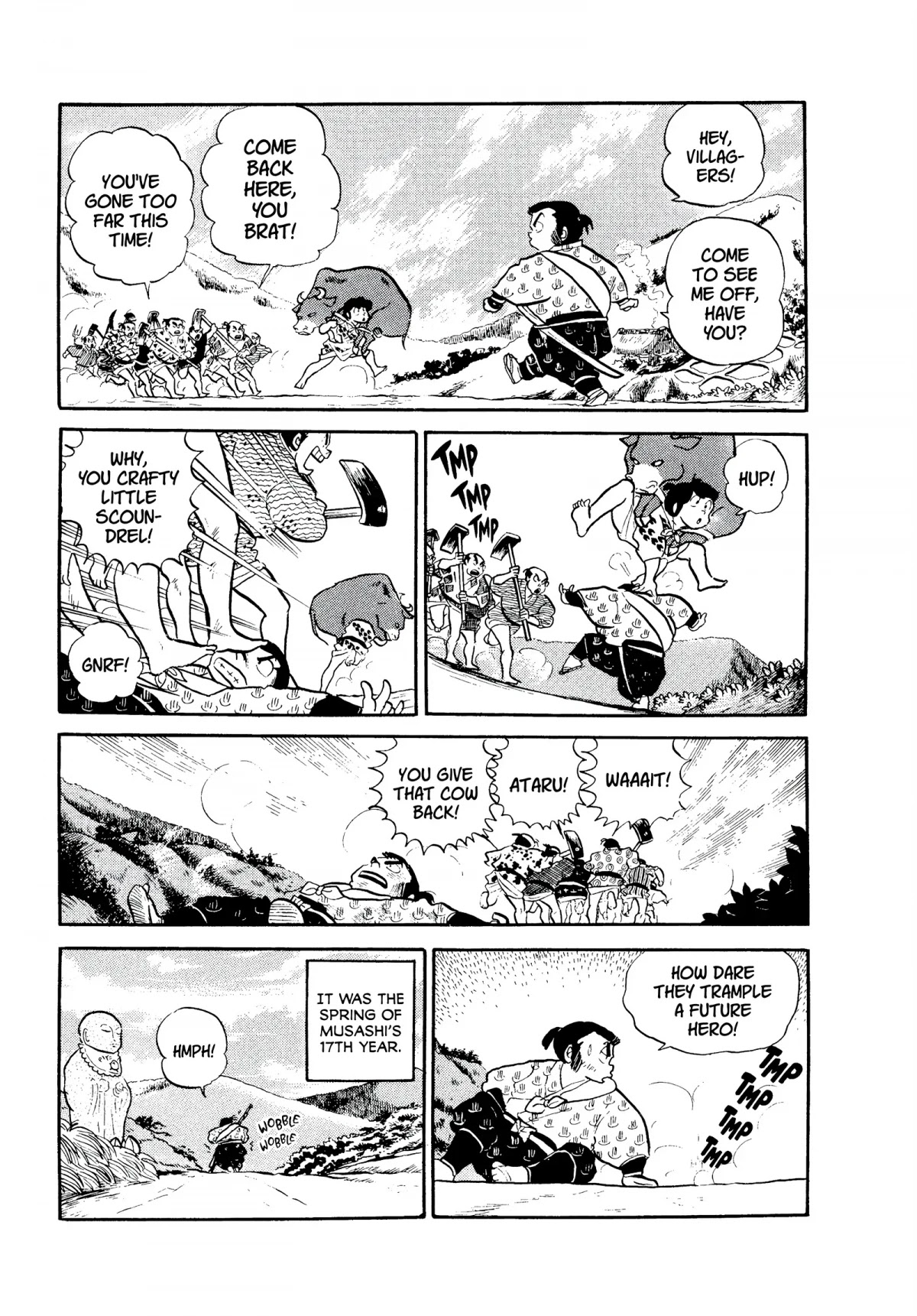 Urusei Yatsura Chapter 125 page 3 - Chapter 125: Super Musashi, Sprint to the Heavens!