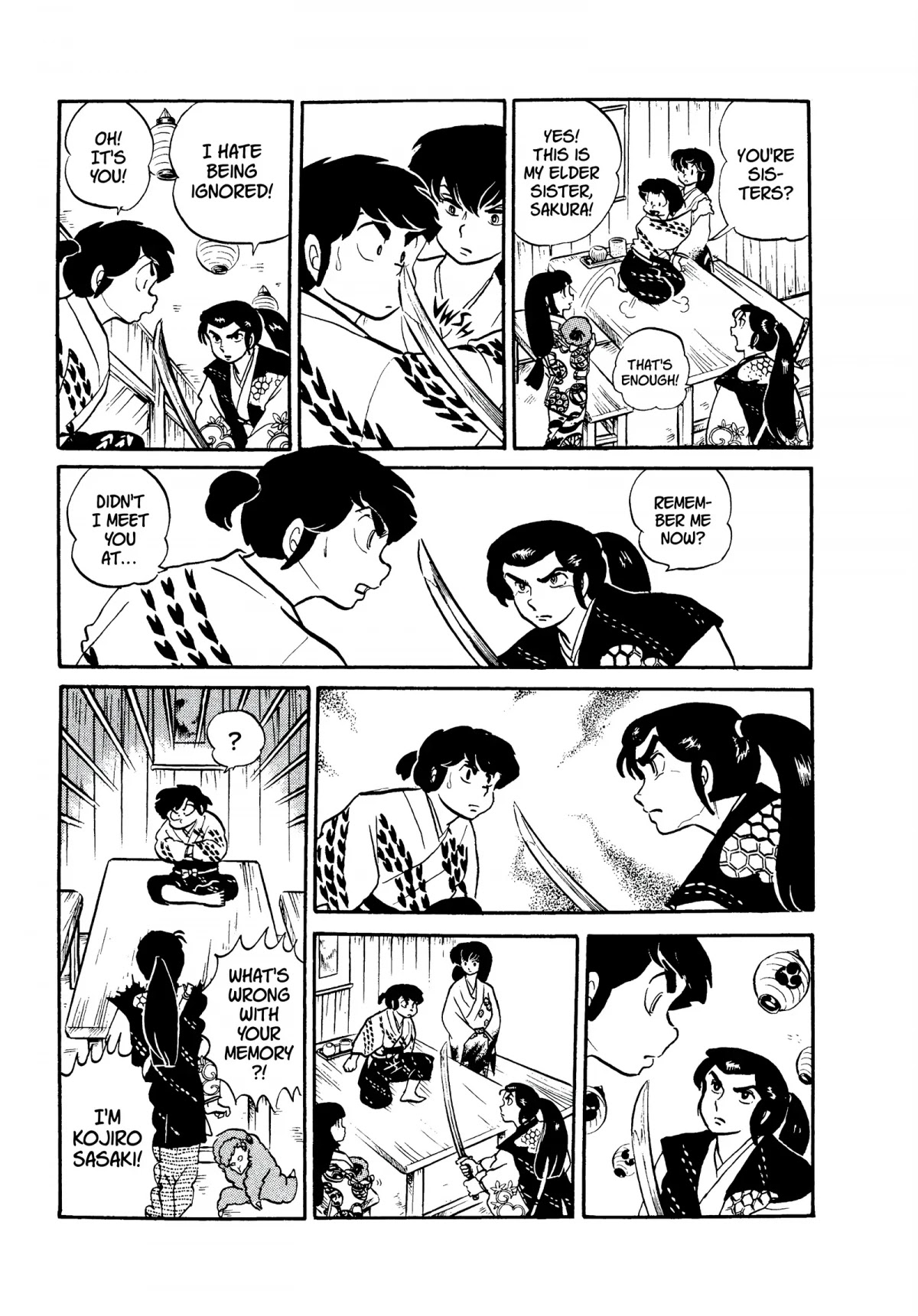 Urusei Yatsura Chapter 126 page 11 - Chapter 126: Musashi, in Training!