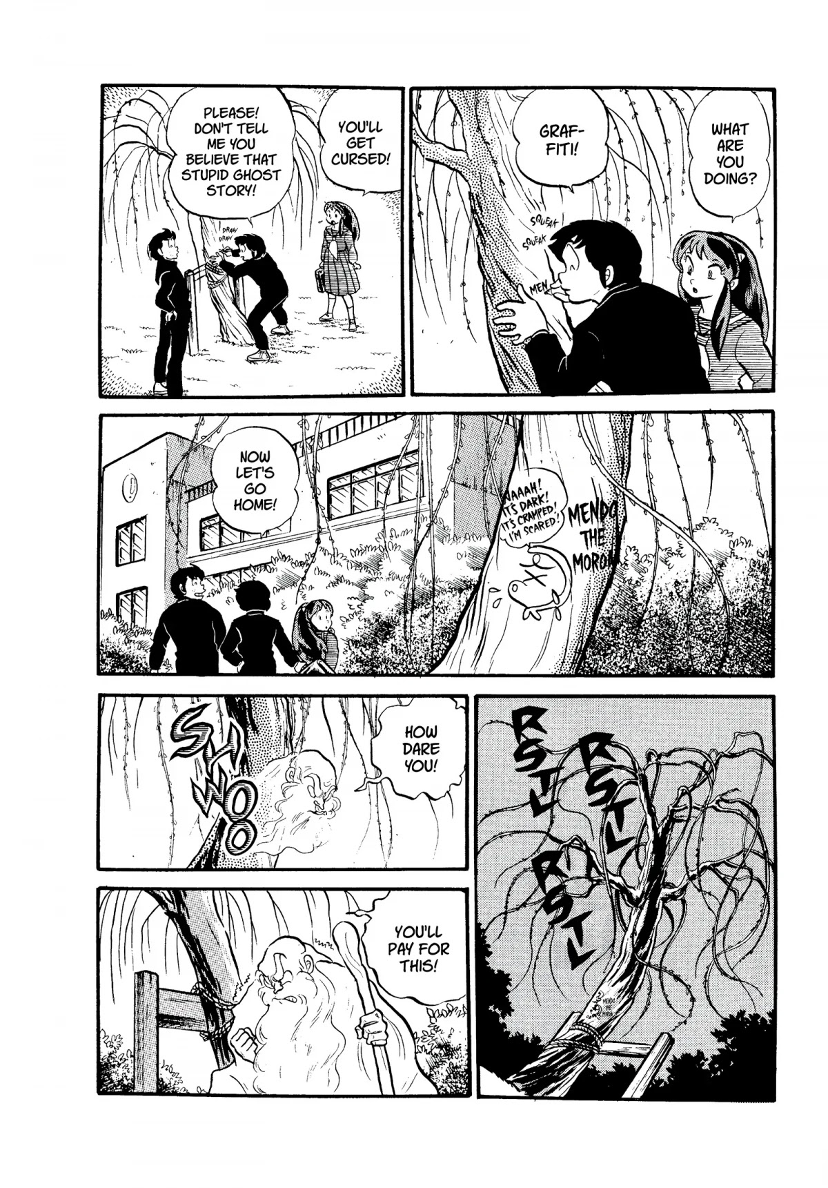Urusei Yatsura Chapter 128 page 8 - Chapter 128: Terror of the Willow Ghost?!