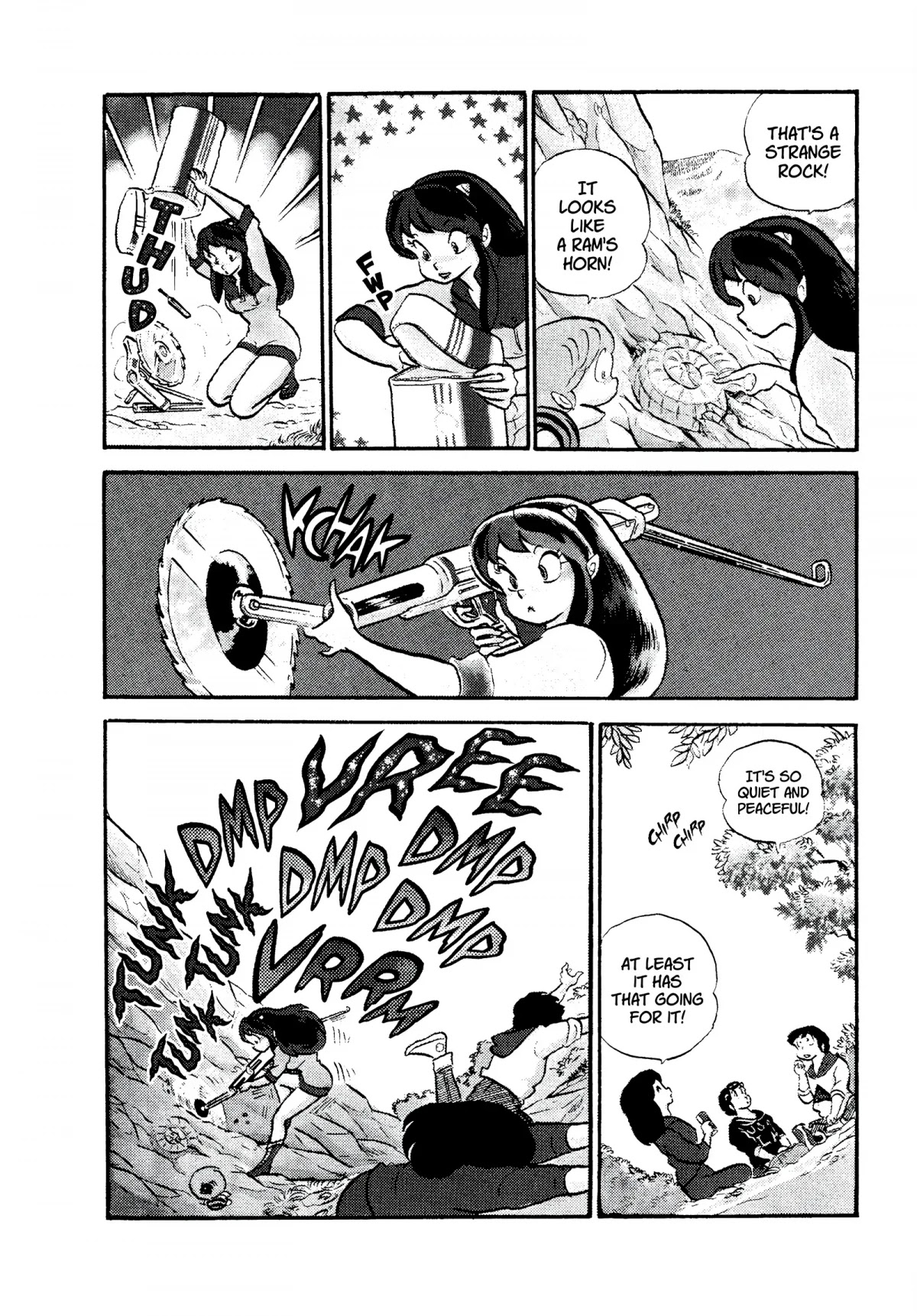 Urusei Yatsura Chapter 130 page 6 - Chapter 130: Fossil Backcountry