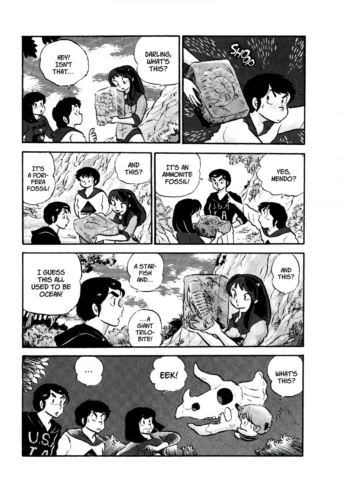 Urusei Yatsura Chapter 130 page 7 - Chapter 130: Fossil Backcountry