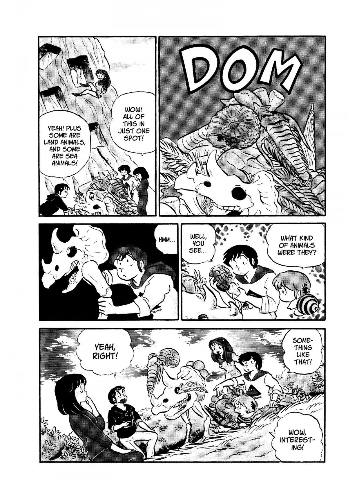 Urusei Yatsura Chapter 130 page 8 - Chapter 130: Fossil Backcountry