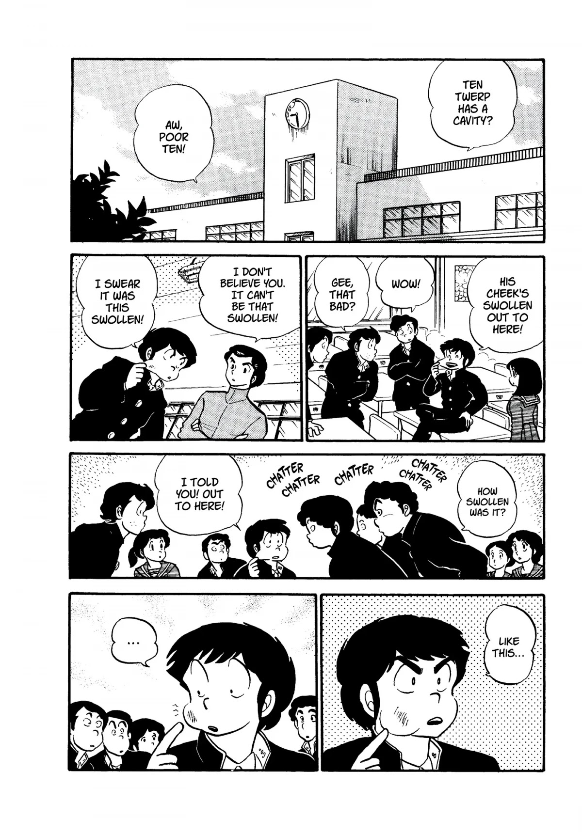 Urusei Yatsura Chapter 131 page 8 - Chapter 131: Cavity Wars