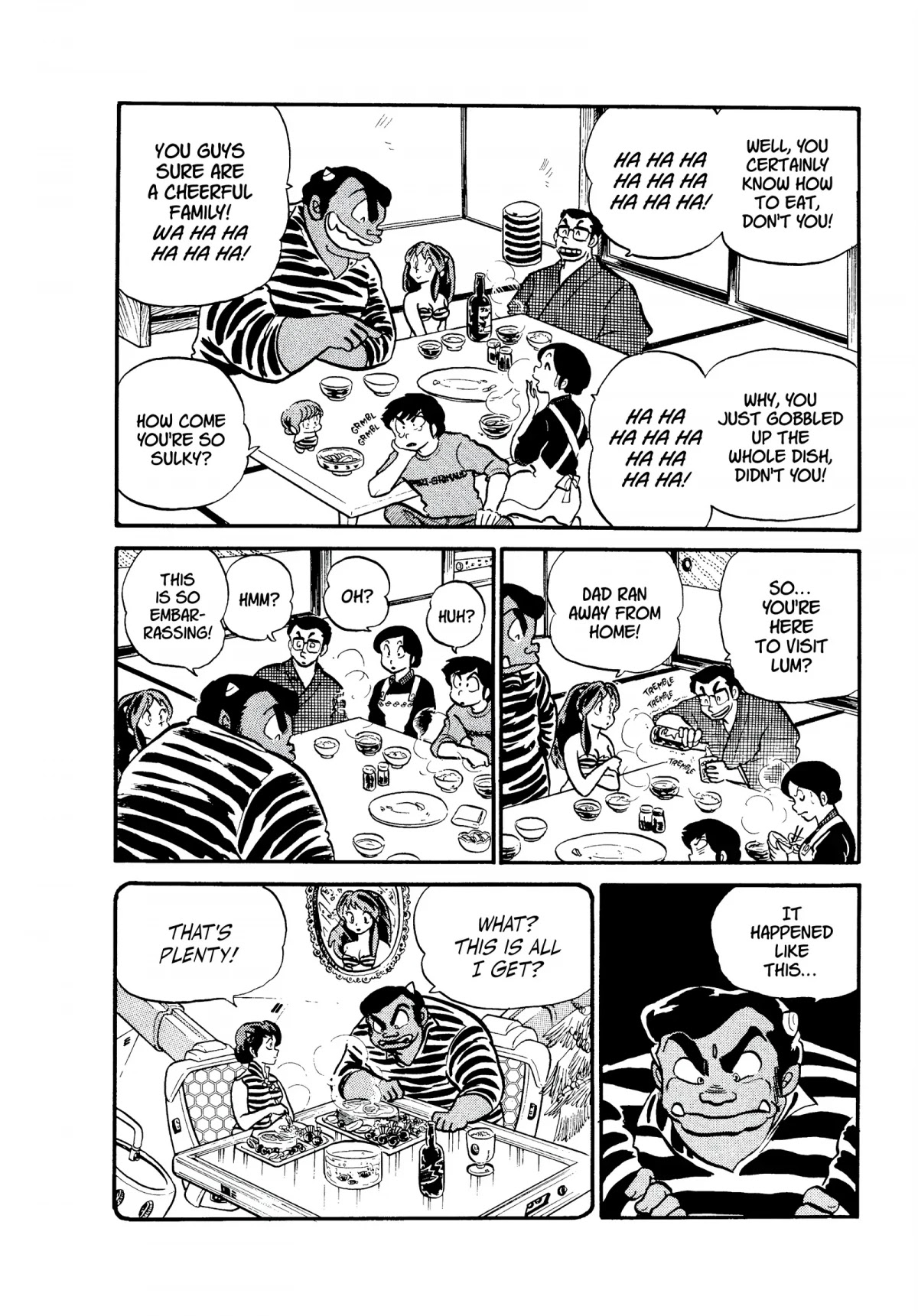Urusei Yatsura Chapter 133 page 6 - Chapter 133: Domestic Spat Settlement