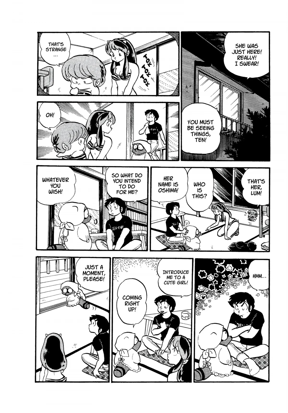 Urusei Yatsura Chapter 134 page 10 - Chapter 134: The Grateful Raccoon