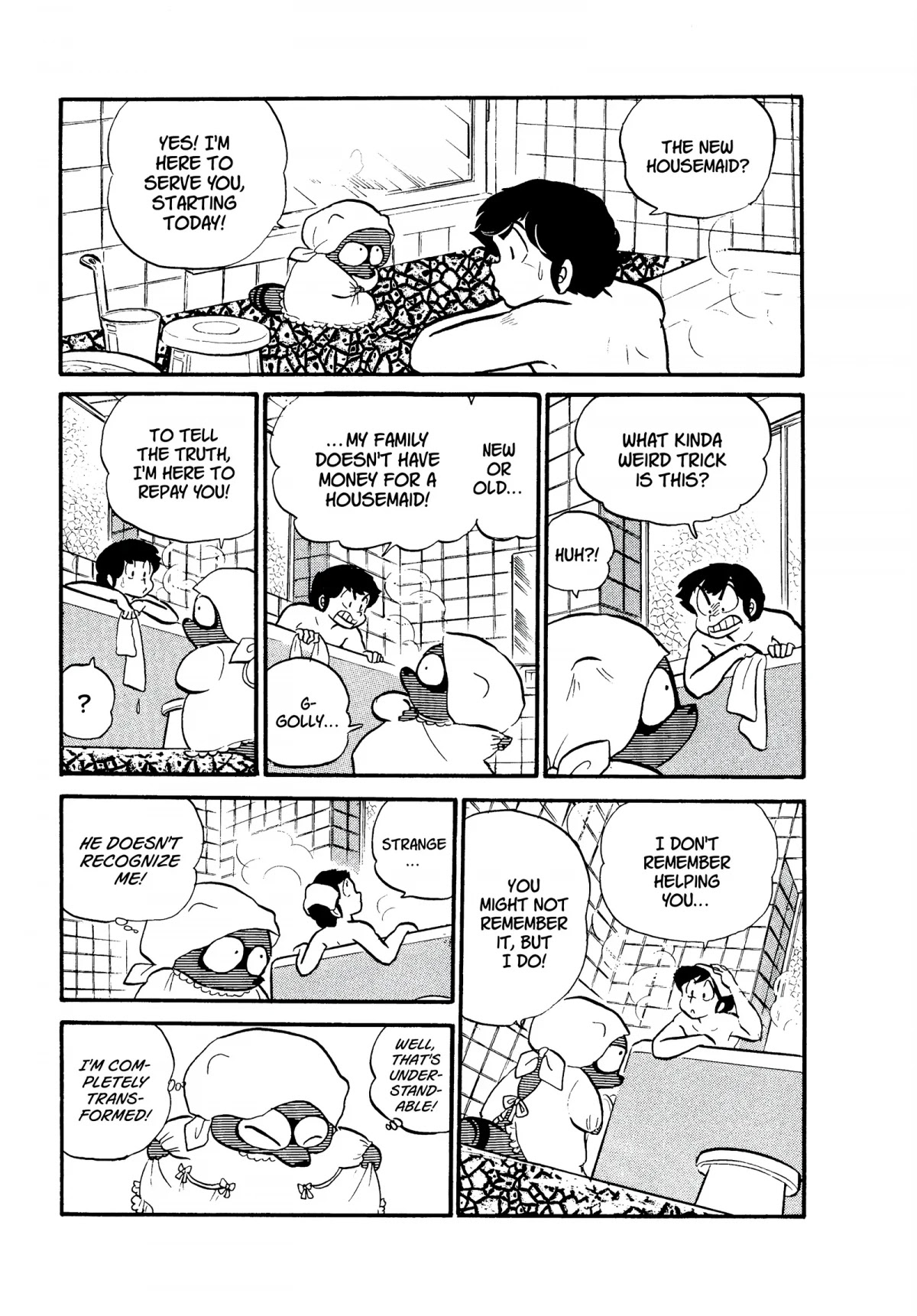 Urusei Yatsura Chapter 134 page 9 - Chapter 134: The Grateful Raccoon